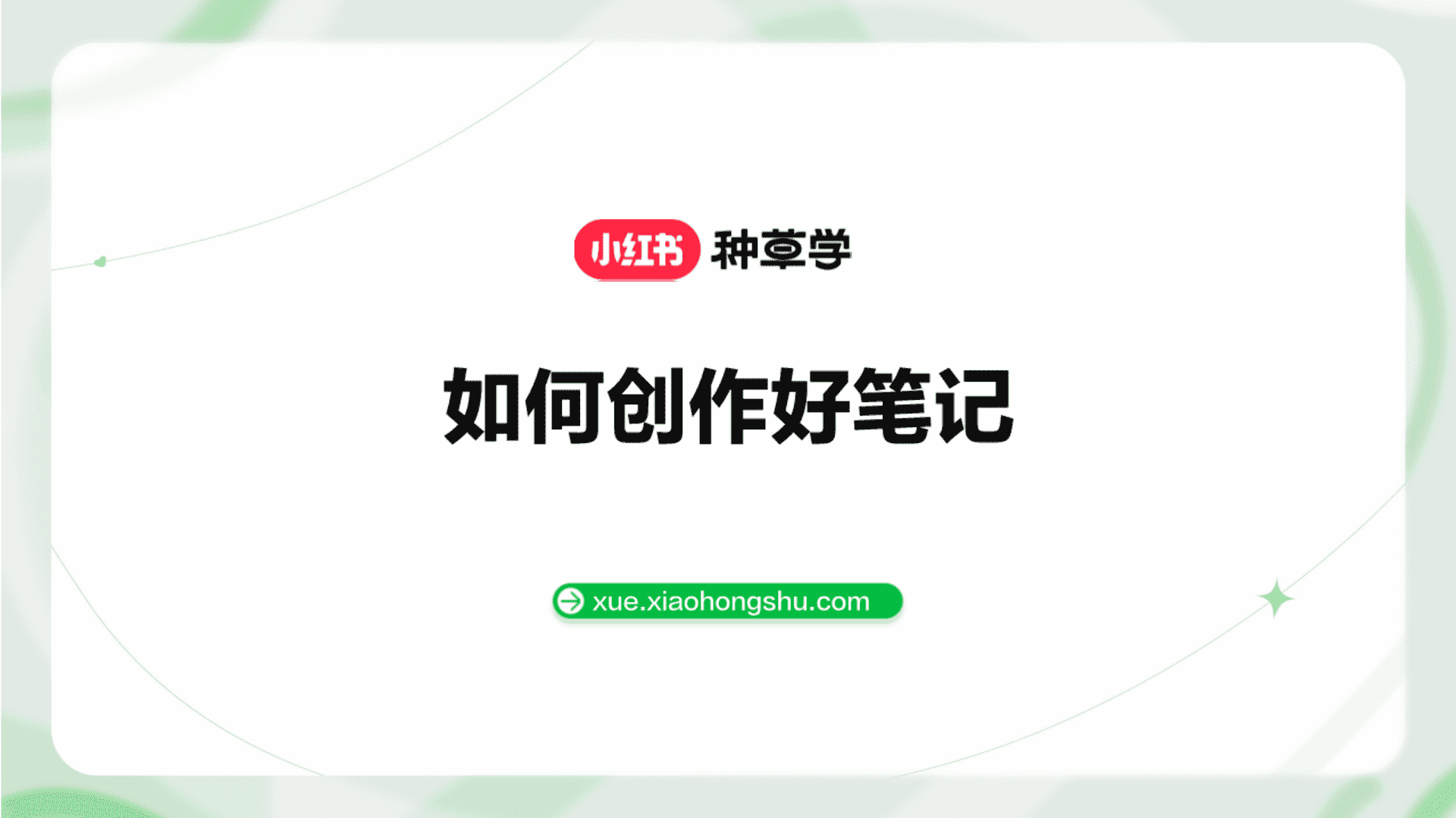 2024小红书种草学如何创作好笔记