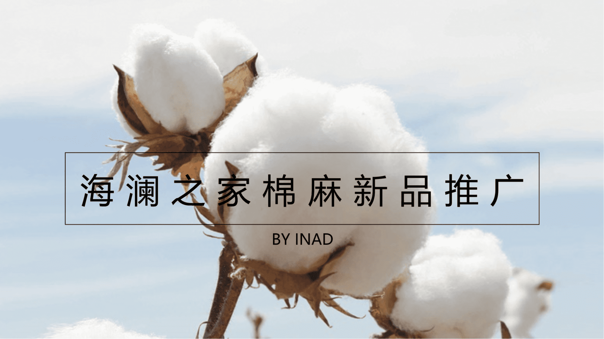 海澜之家棉麻新品推广方案