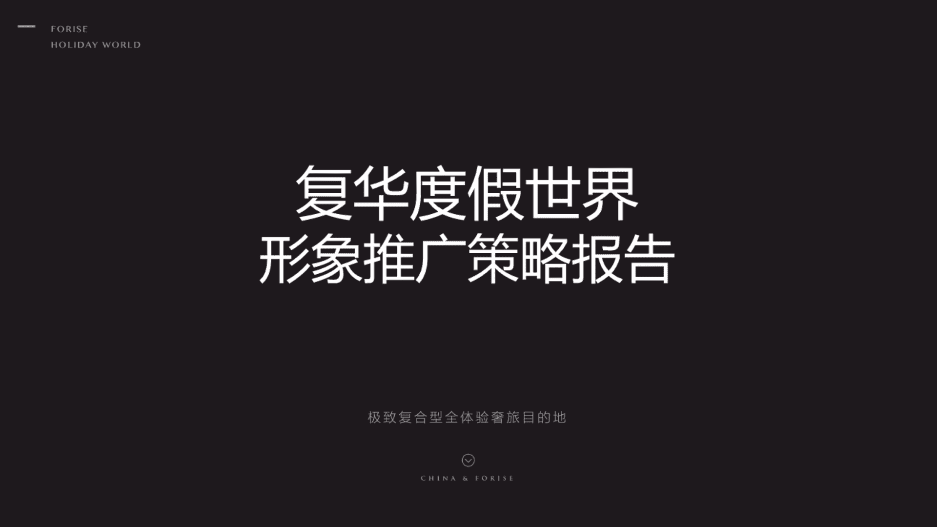 丽江复华度假世界推广执行方案