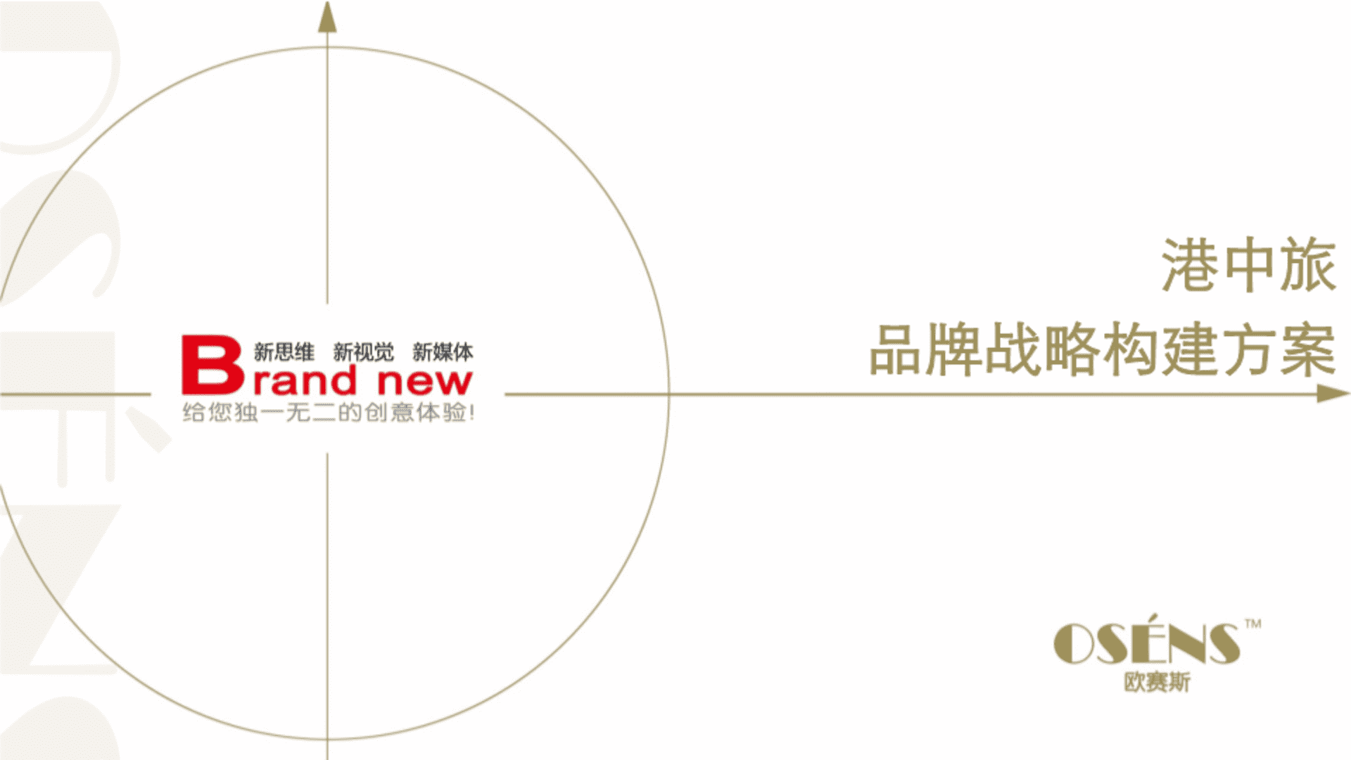 港中旅品牌战略规划思路方案