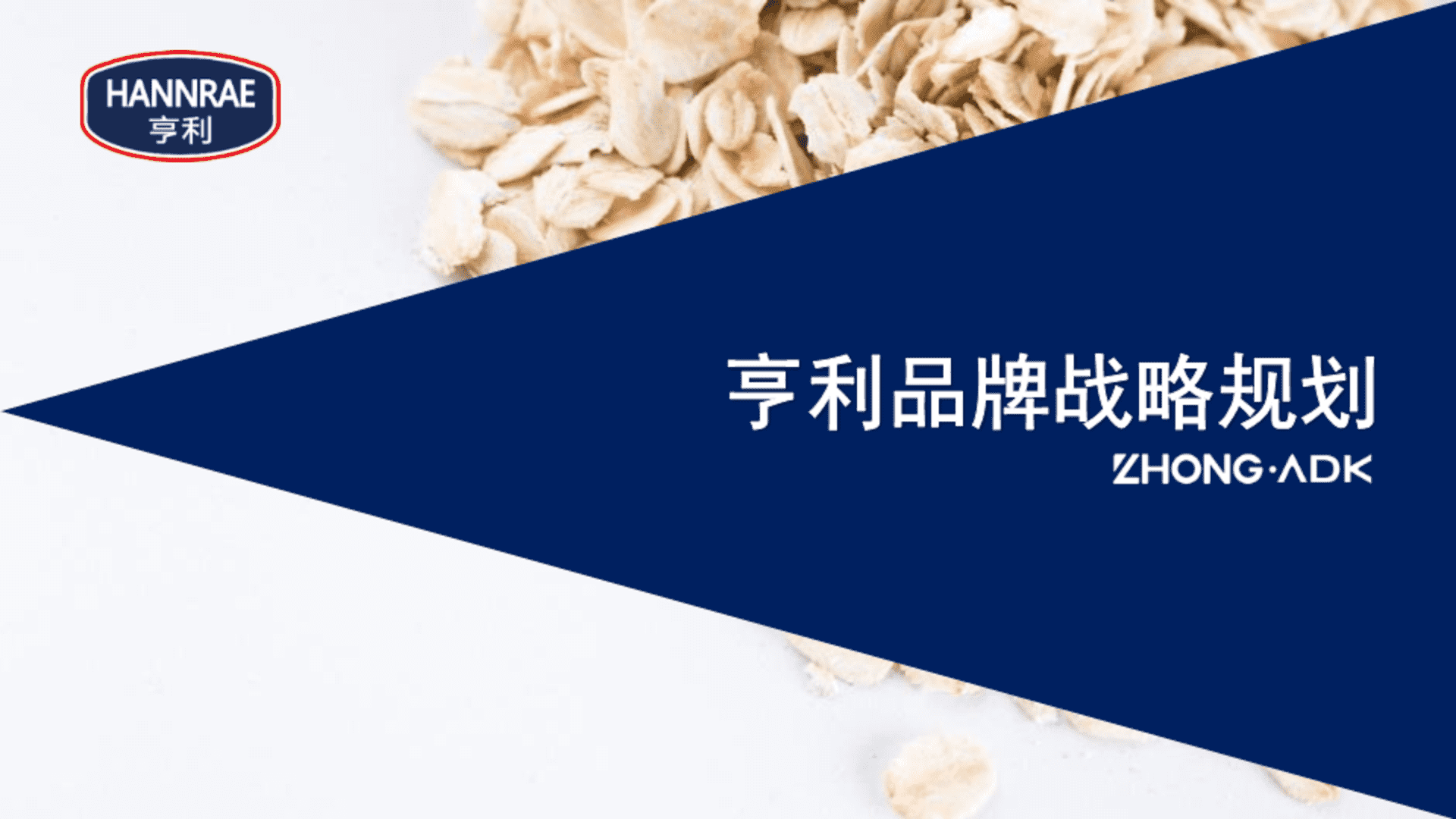 亨利麦片品牌战略规划方案