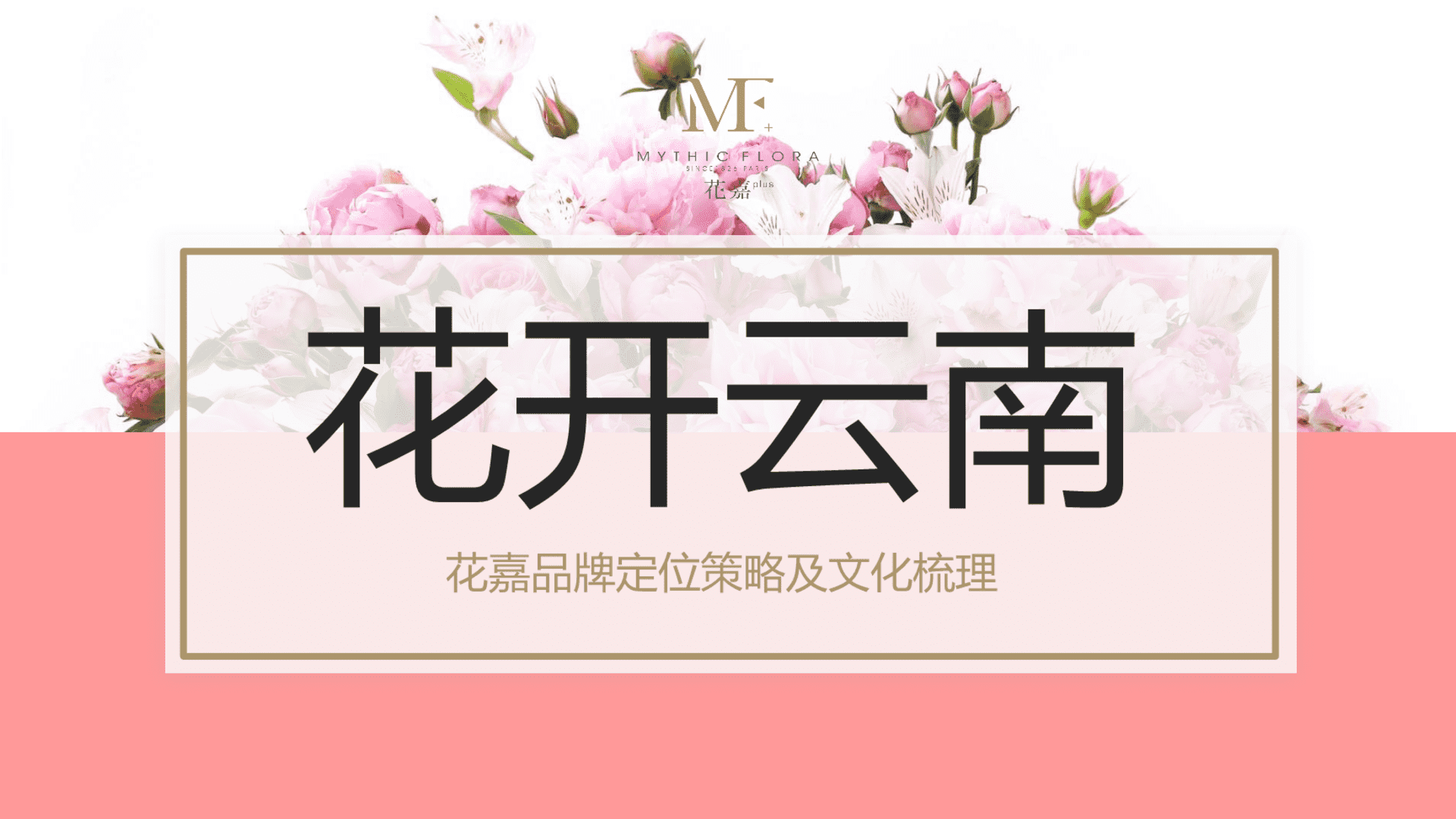 花嘉品牌定位策略及文化梳理方案