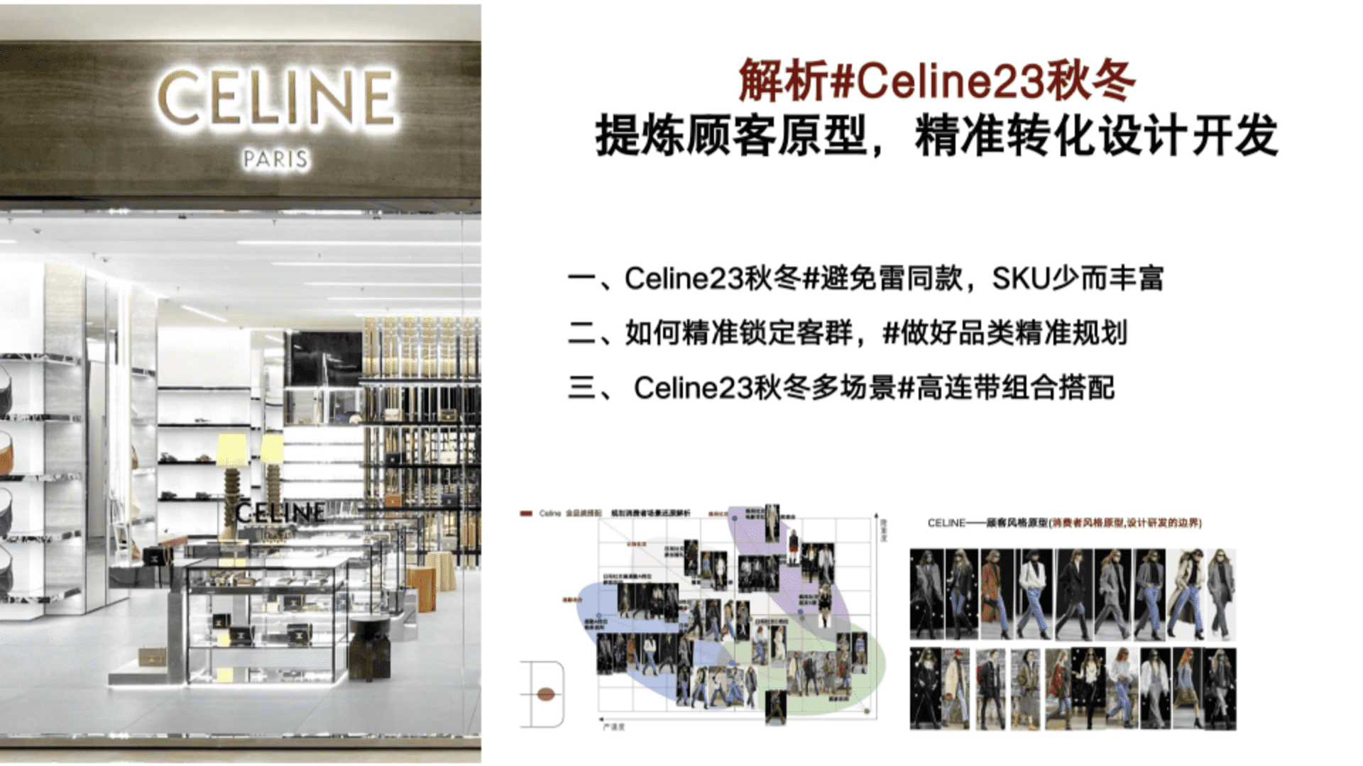 2023奢侈品女装Celine23全品类场景企划