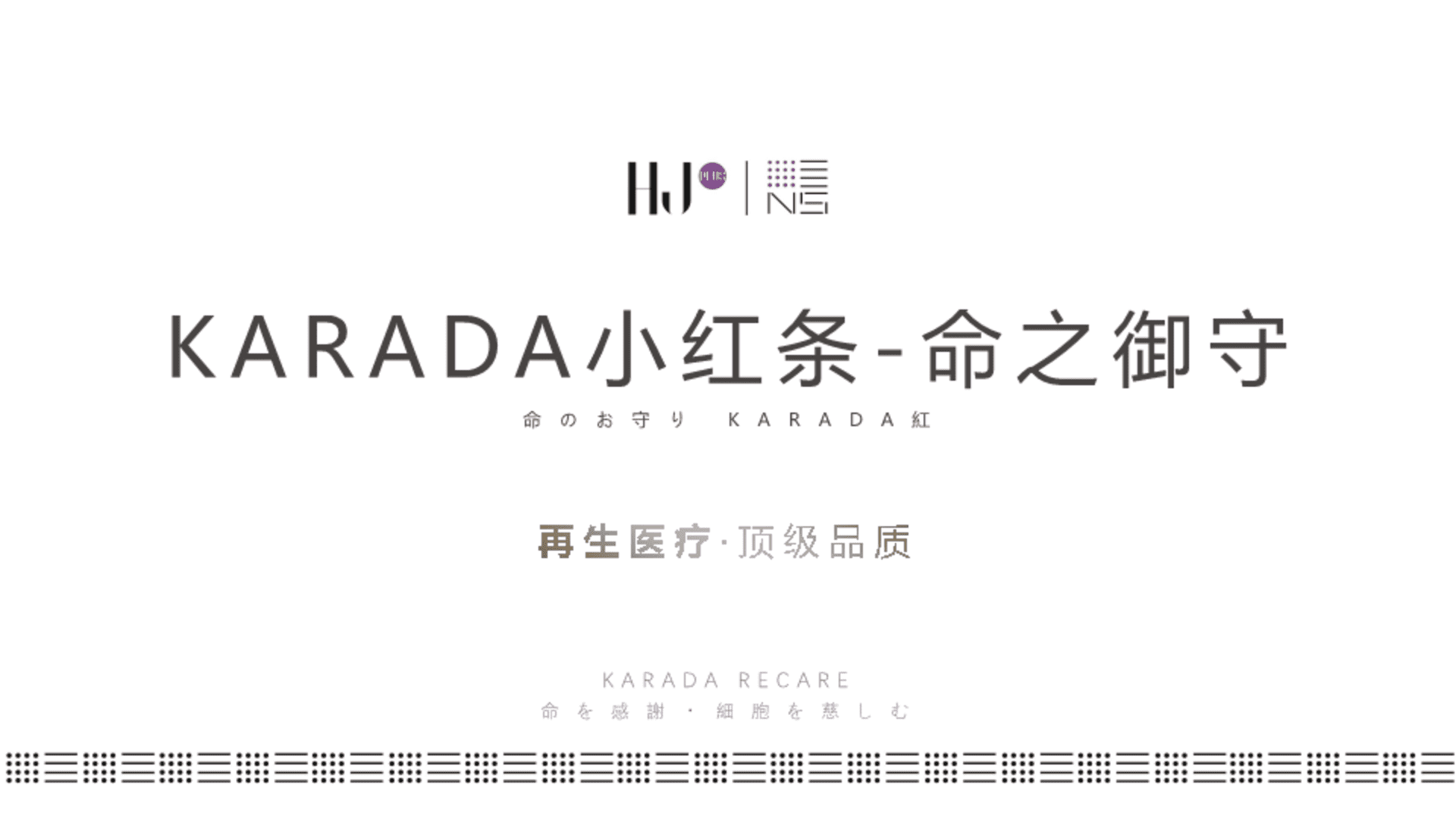 karada小红条命之御守品牌手册-渠道版
