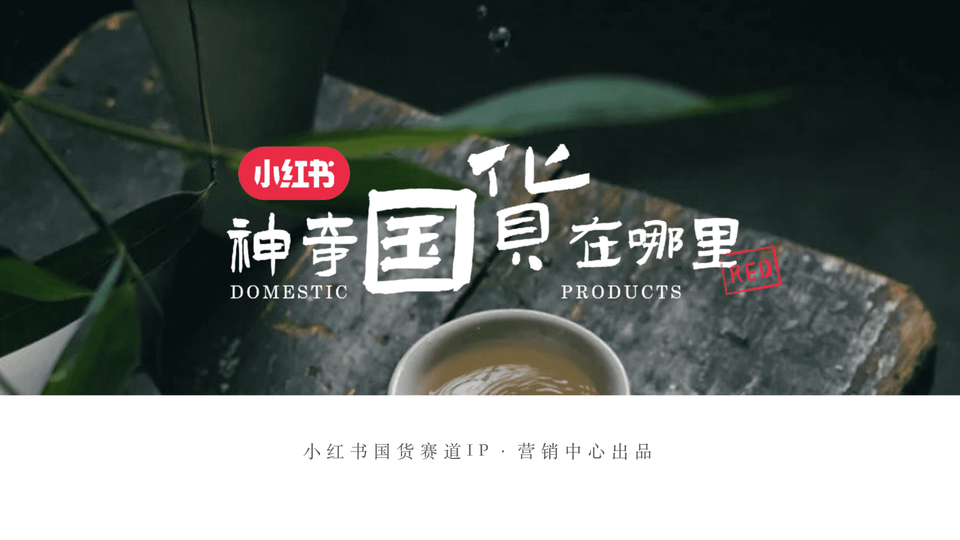 小红书《神奇国货在哪里》项目通案