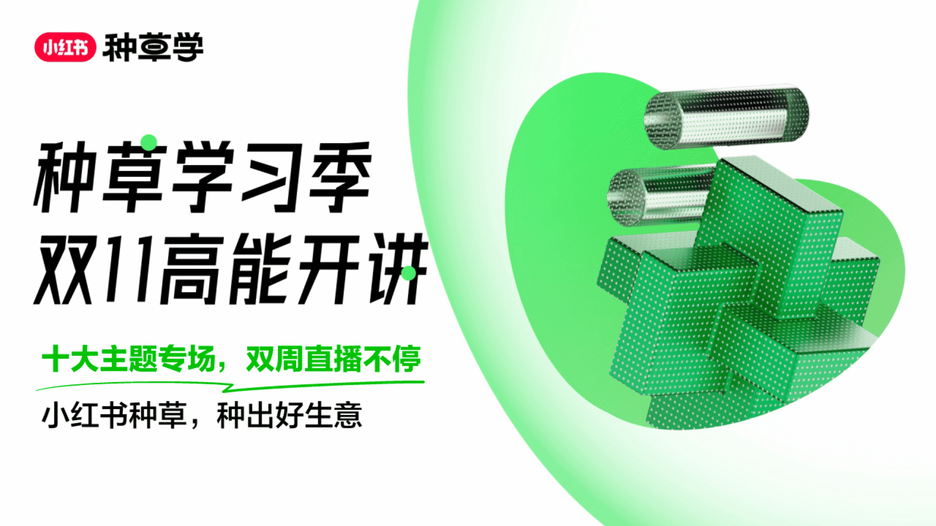 2023小红书新锐消费品牌双11直播deck