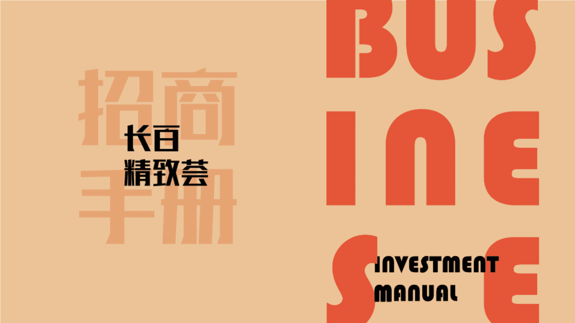 长百精致荟招商手册