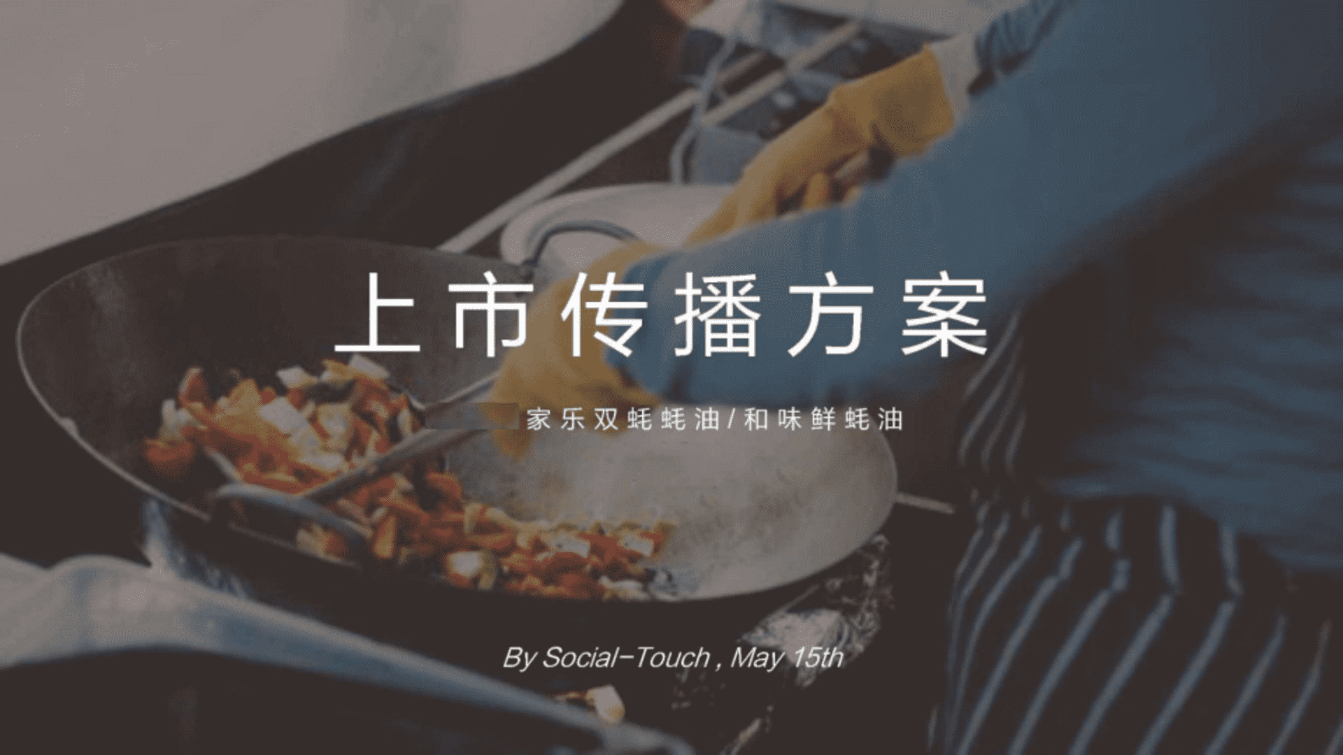 时趣互动家乐蚝油传播规划案