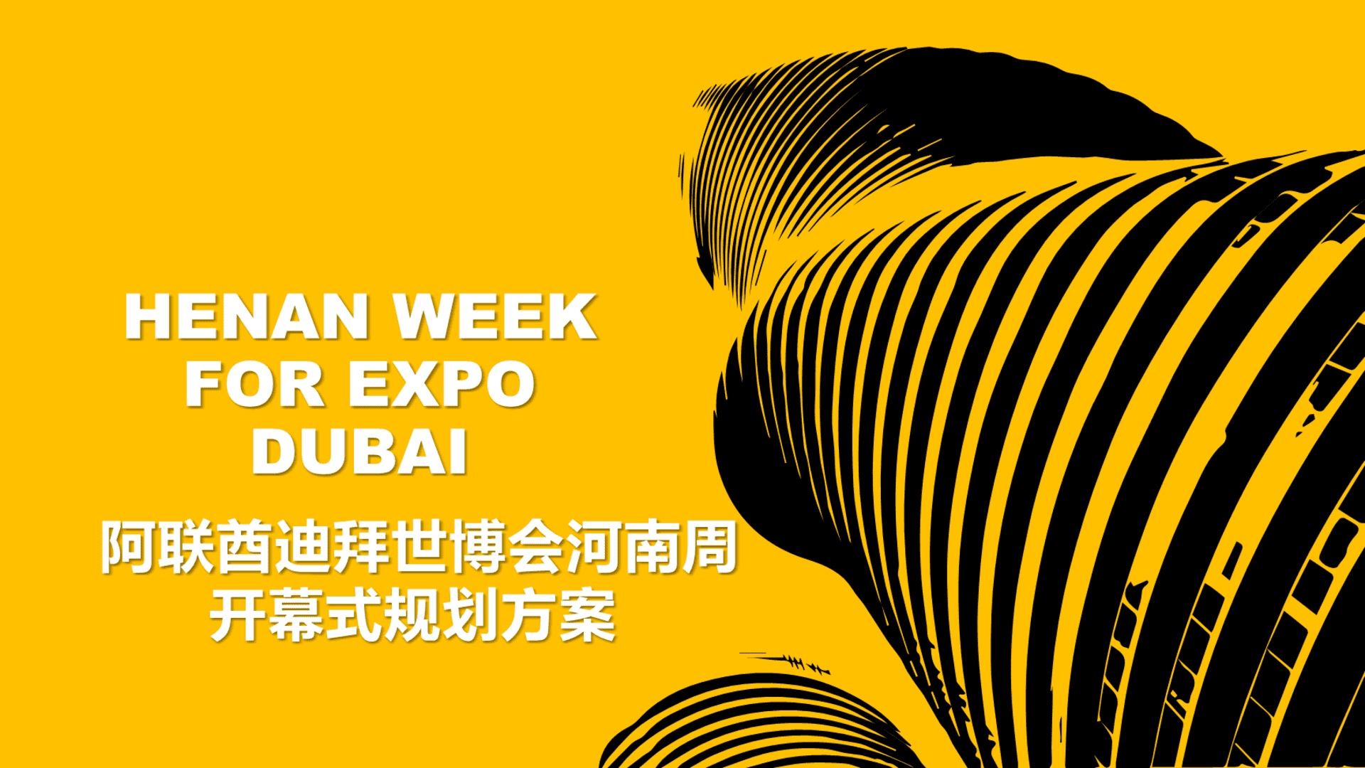 迪拜世博会河南周峰会活动方案