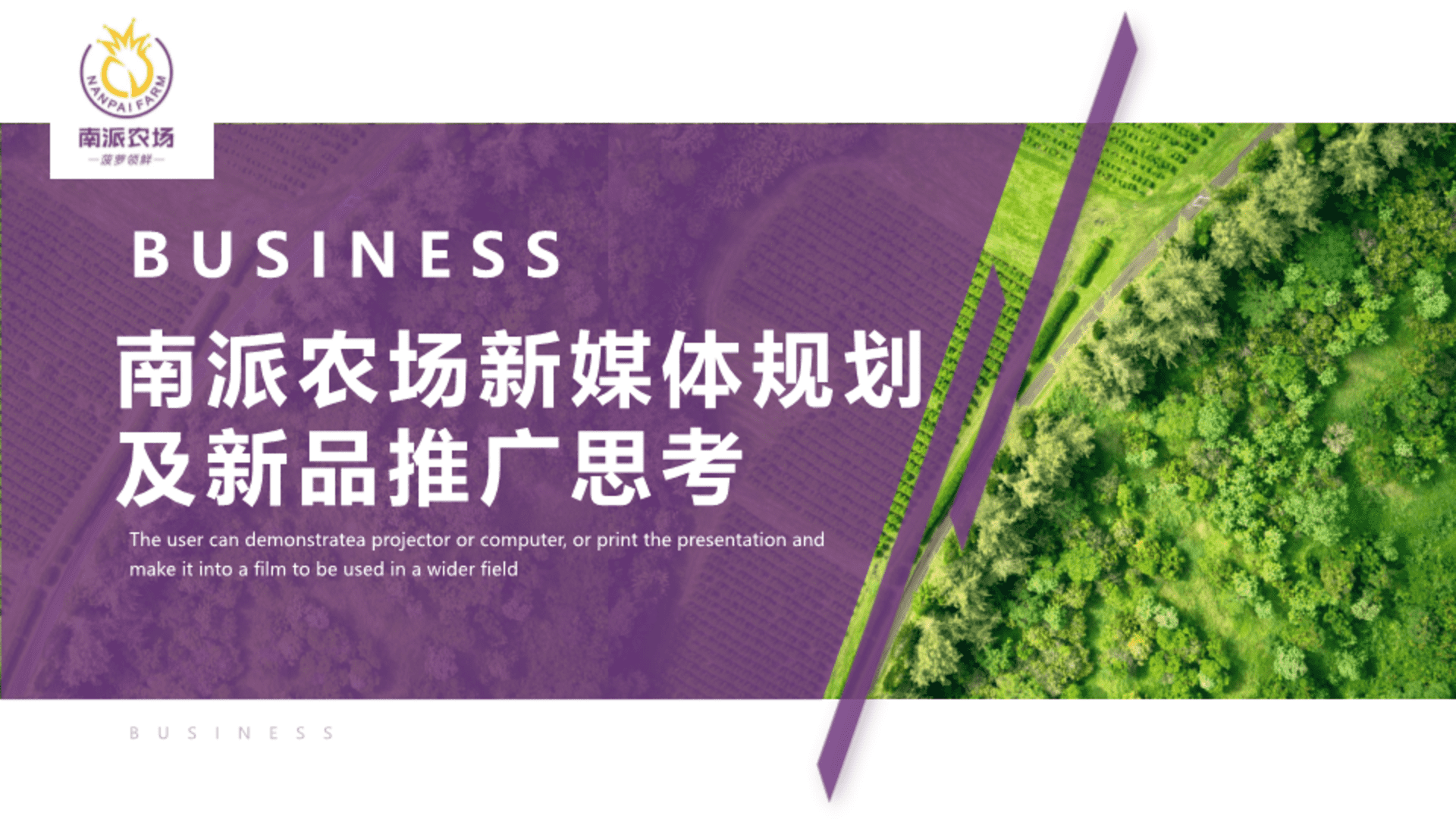 2023南派农场新媒体规划方案