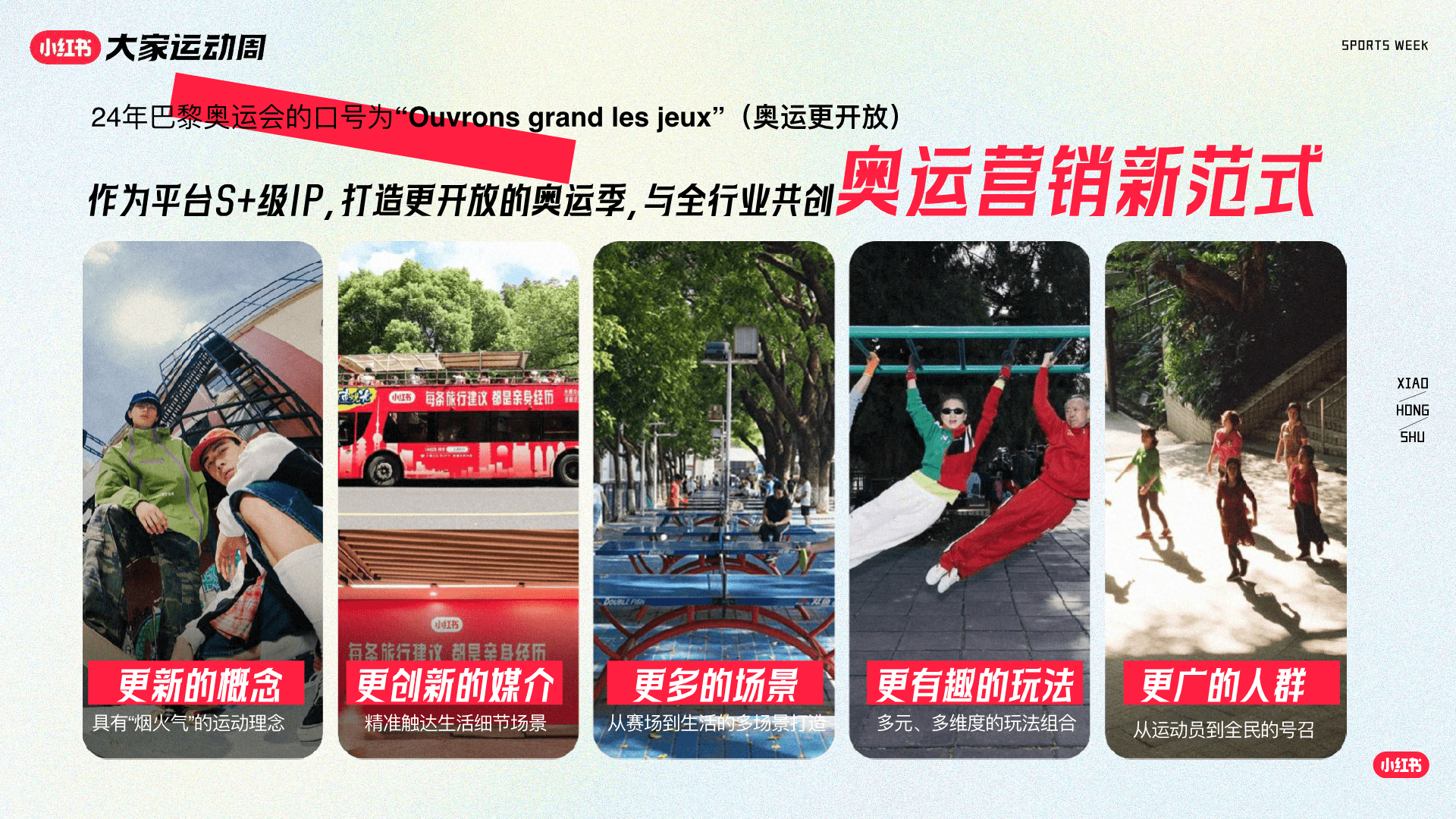 2024小红书「大家运动周」营销IP通案 - 方案库