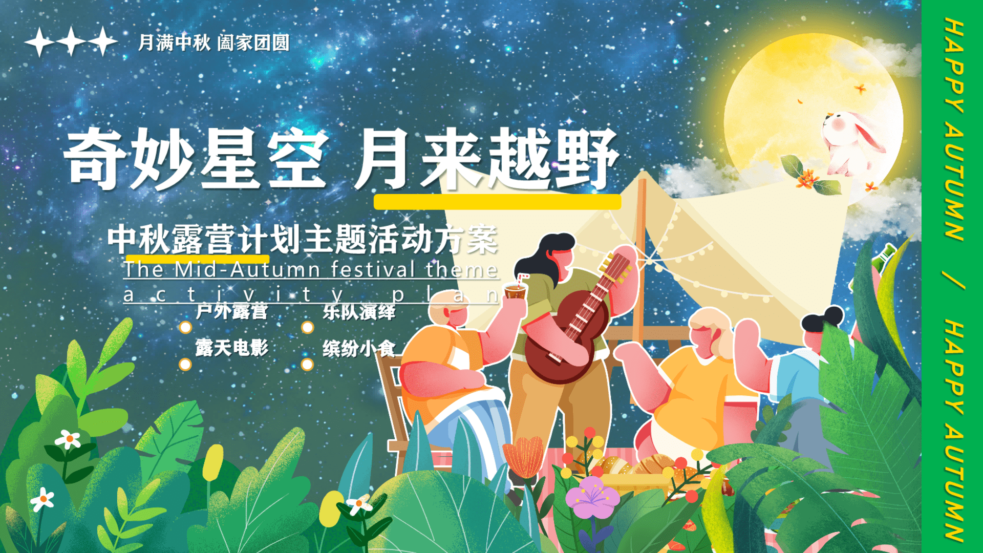 2024地产项目露营计划“奇妙星空·月来越野”活动策划方案