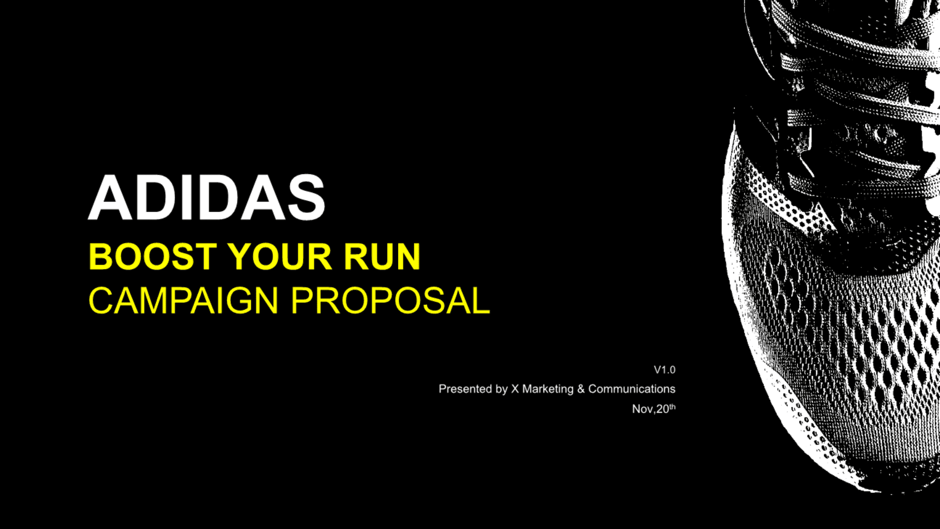 Adidas Boost Your Run Campaign