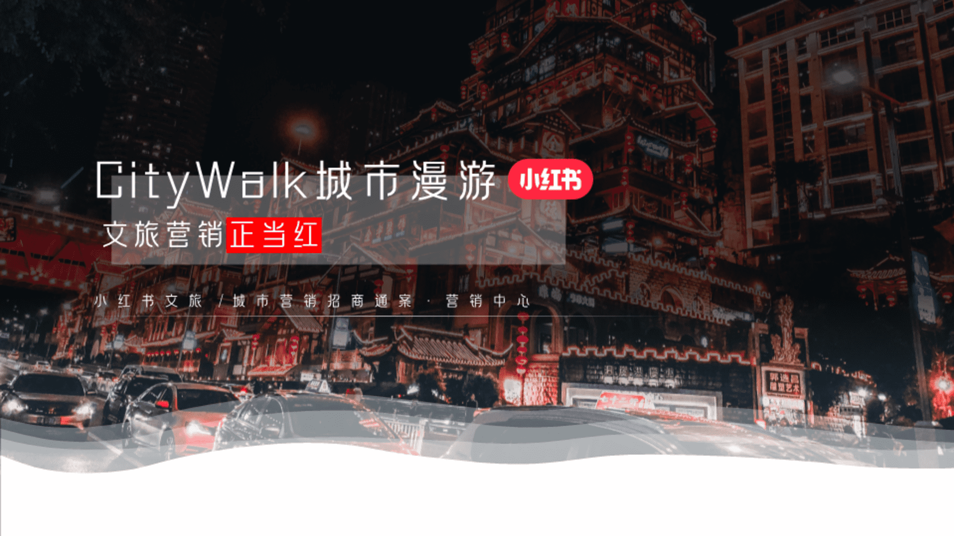 2024小红书文旅营销CityWalk城市漫游（通案）