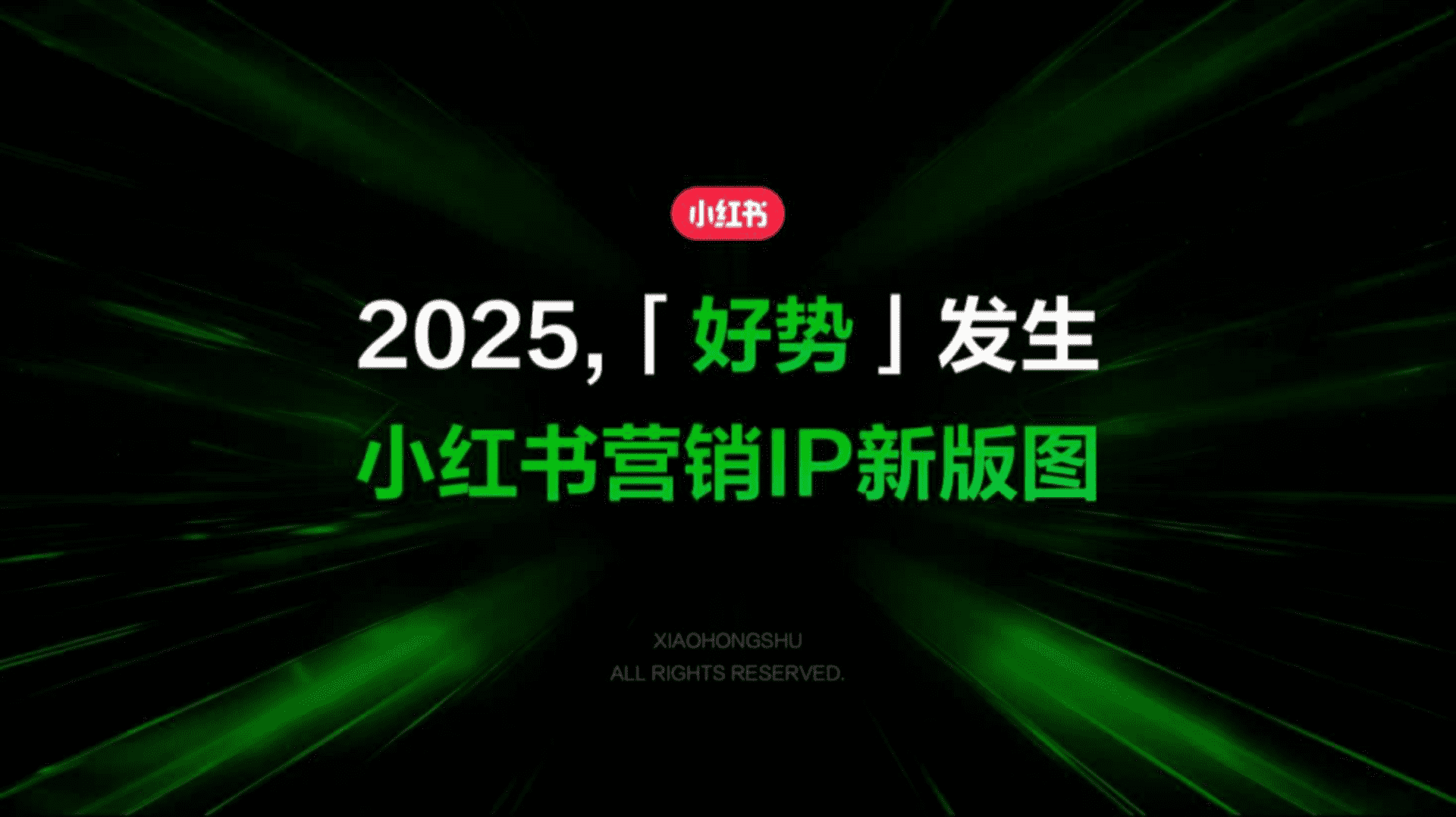 2025小红书营销IP通案-品牌好势发生