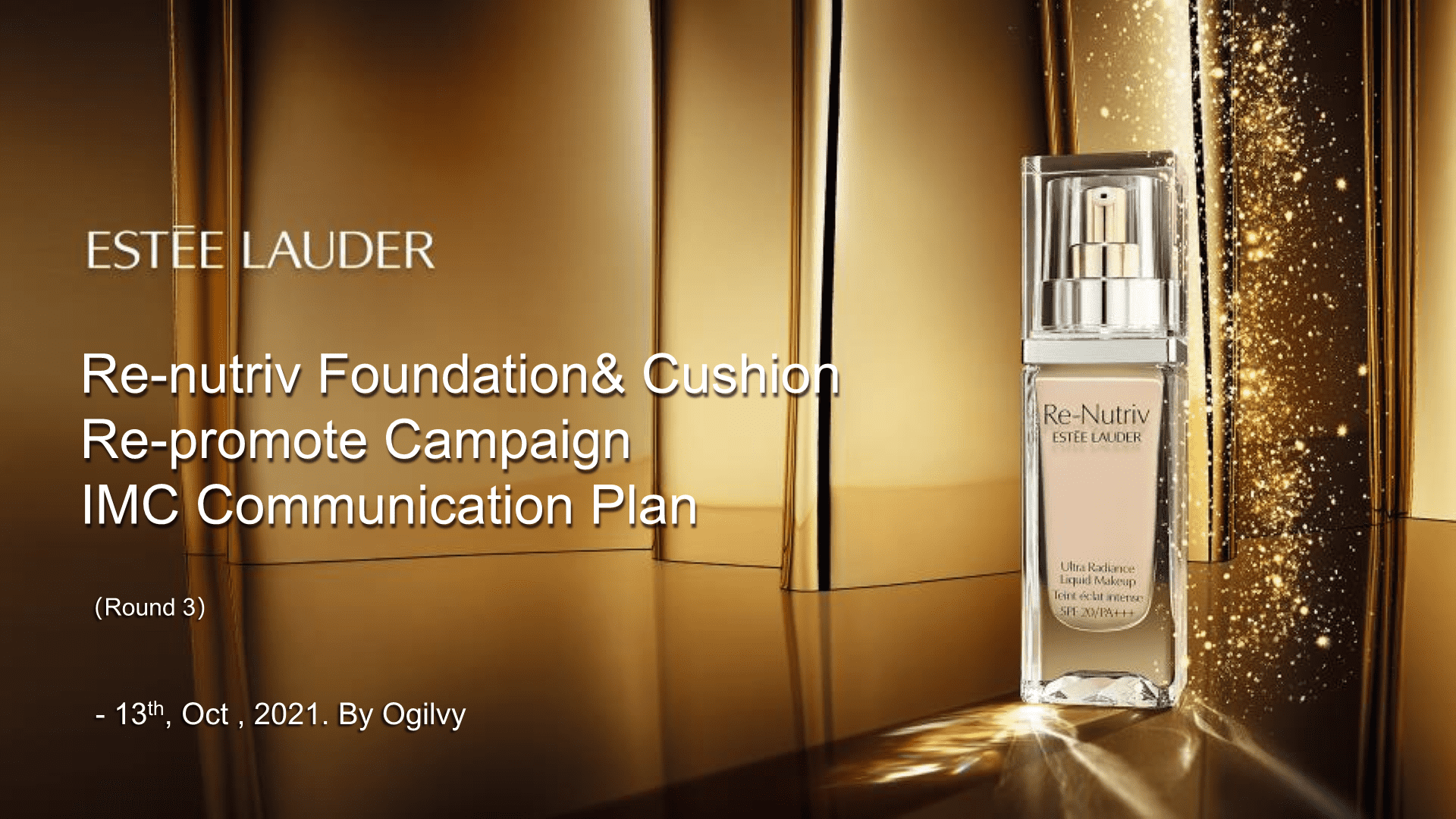 雅诗兰黛白金粉底及气垫12-2月推广方案