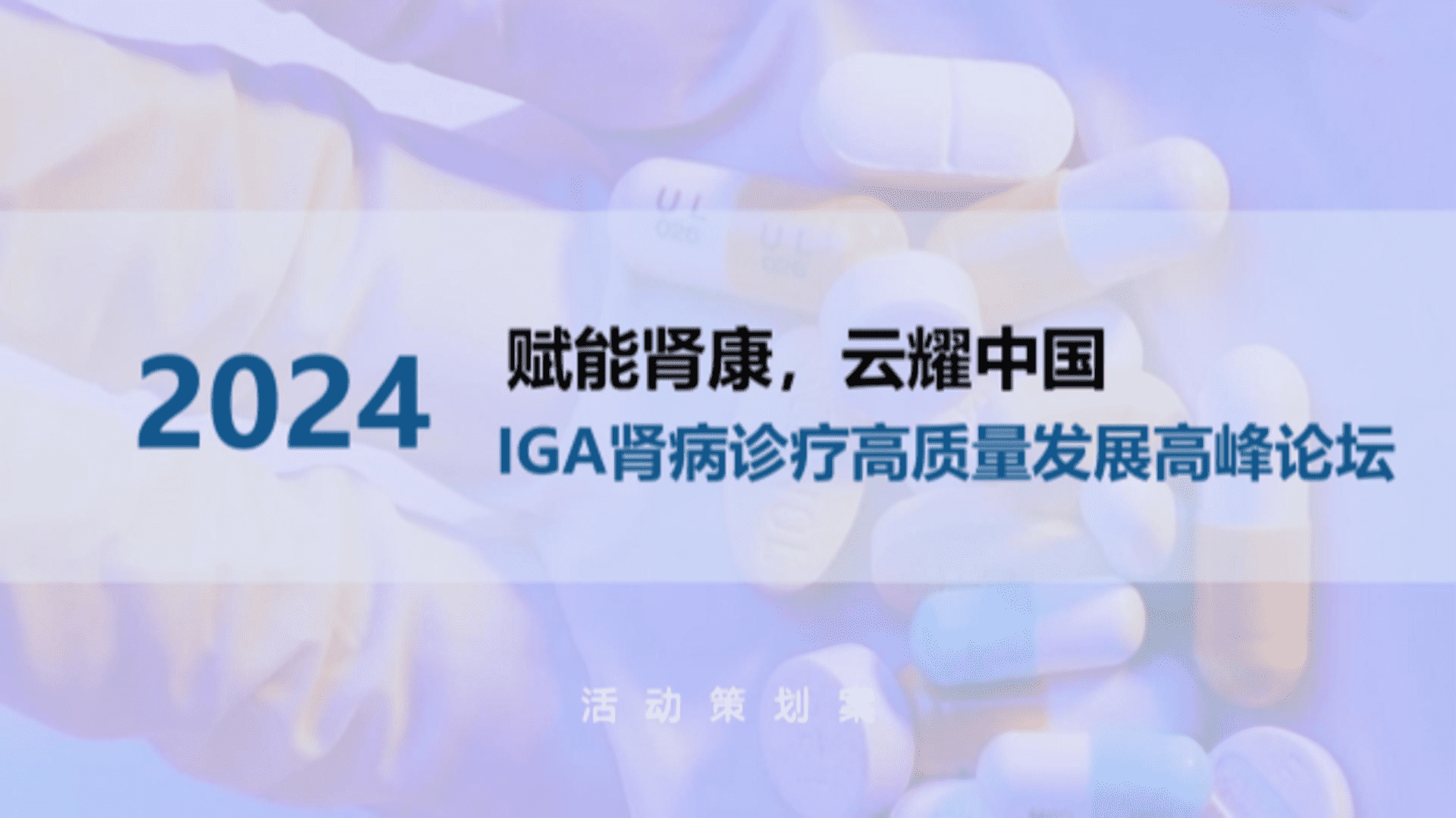 2024 IGA肾病诊疗高质量发展高峰论坛