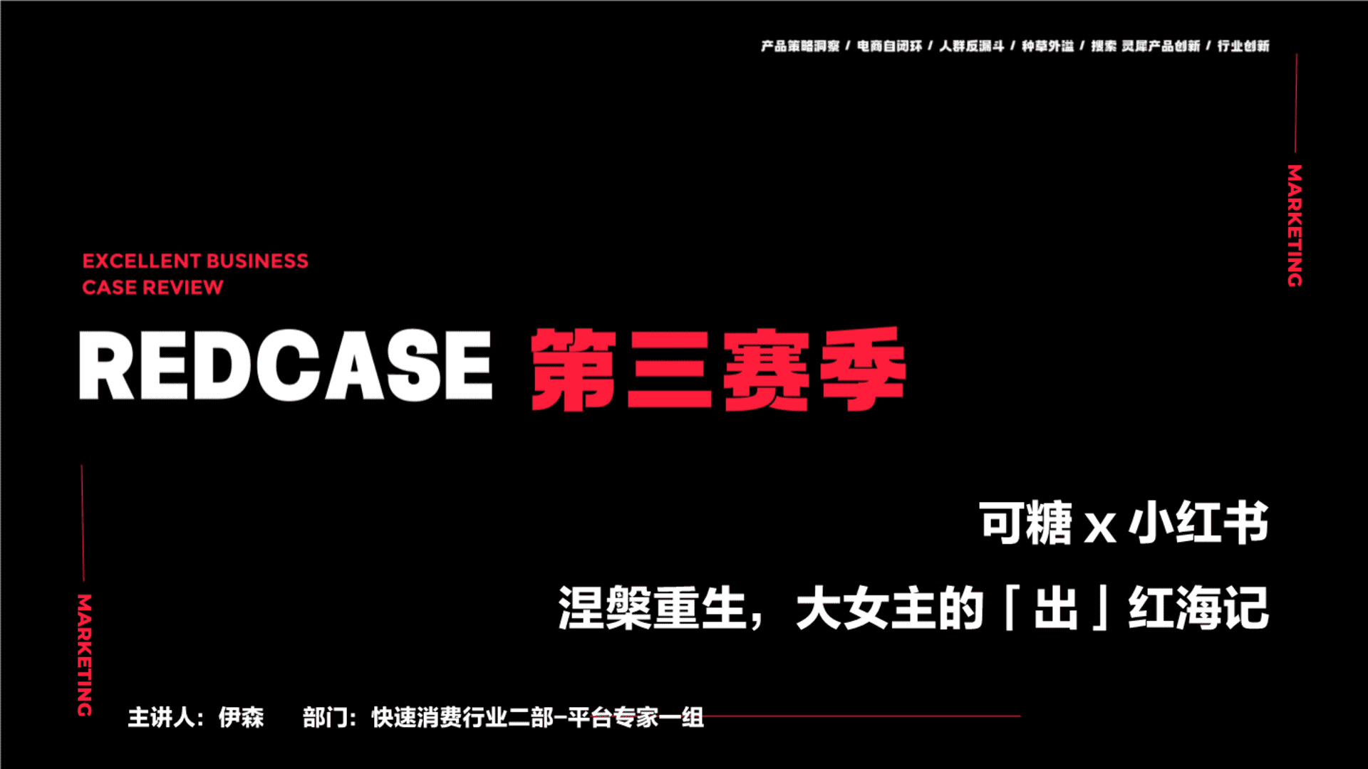 2023可糖×小红书涅槃重生，大女主的美瞳出红海记项目案