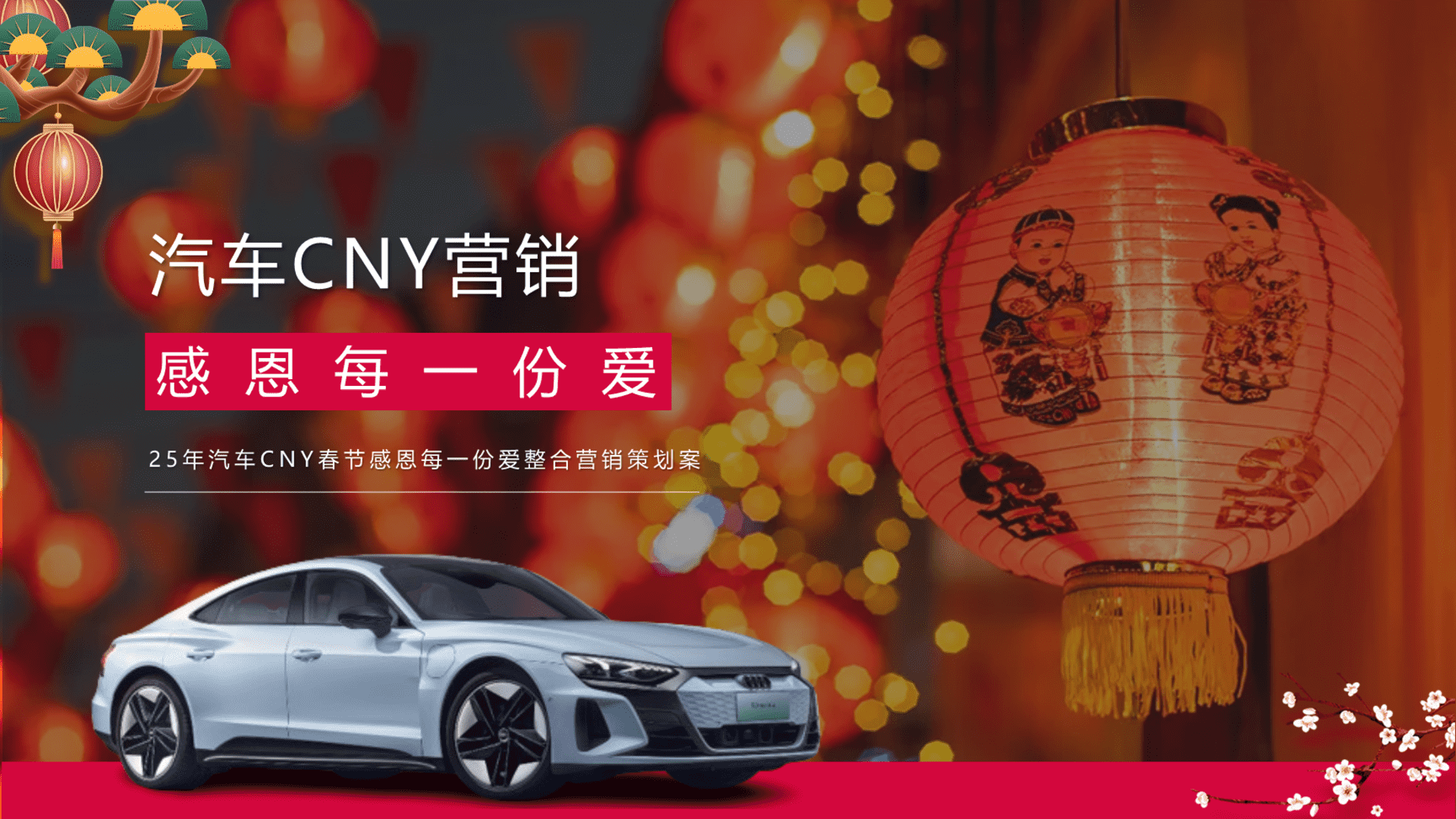 2025汽车CNY春节感恩每一份爱整合营销案