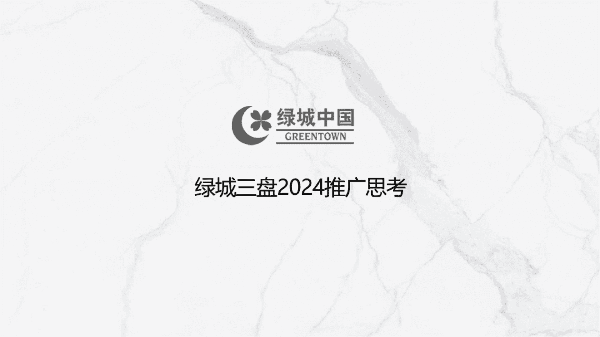 2024绿城三盘推广策略方案