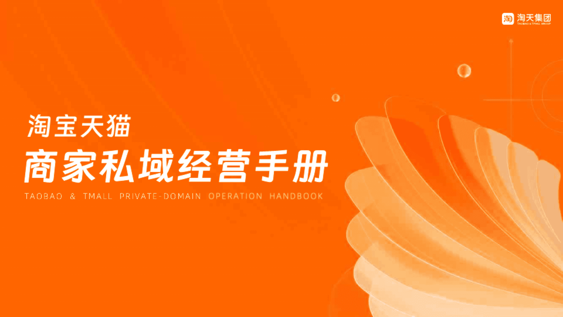 淘宝天猫商家私域经营手册