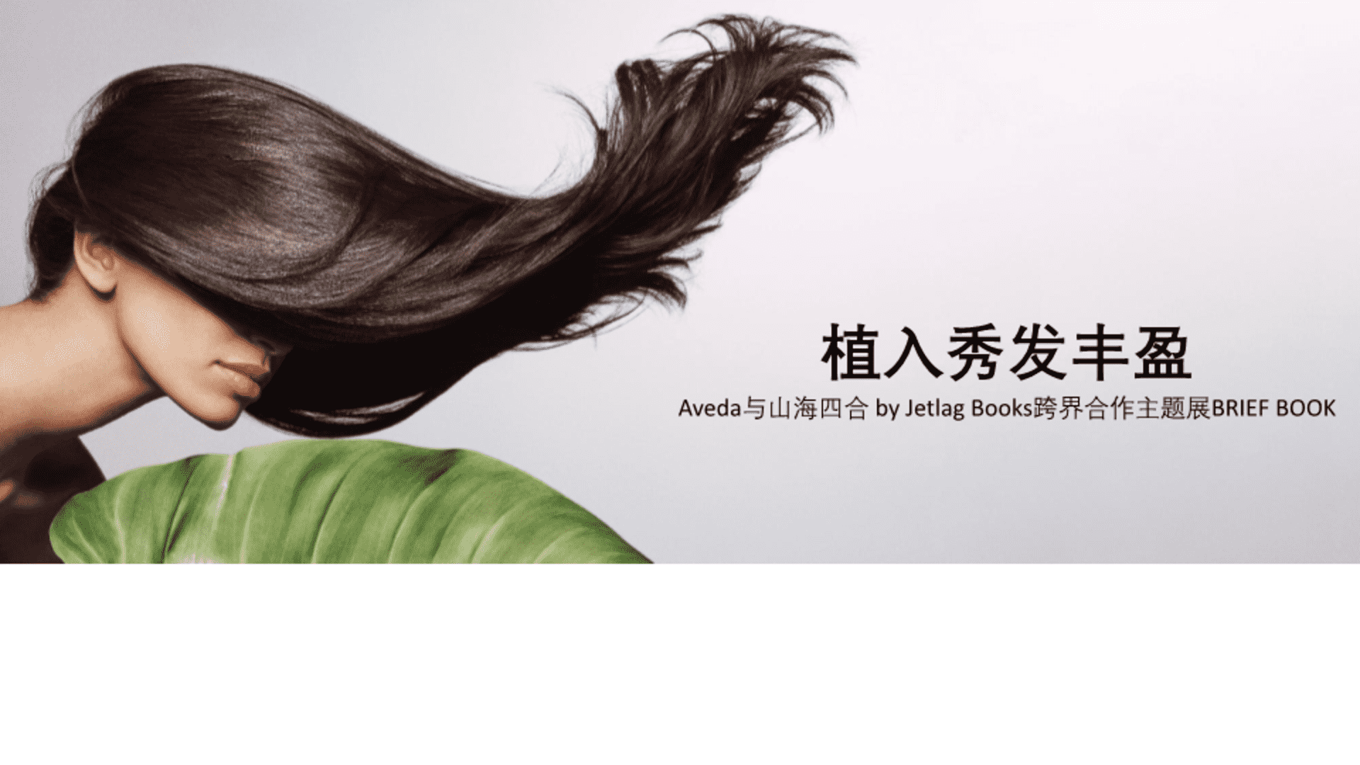 艾焚达Aveda与 山海四合跨界合作主题展BRIEF BOOK