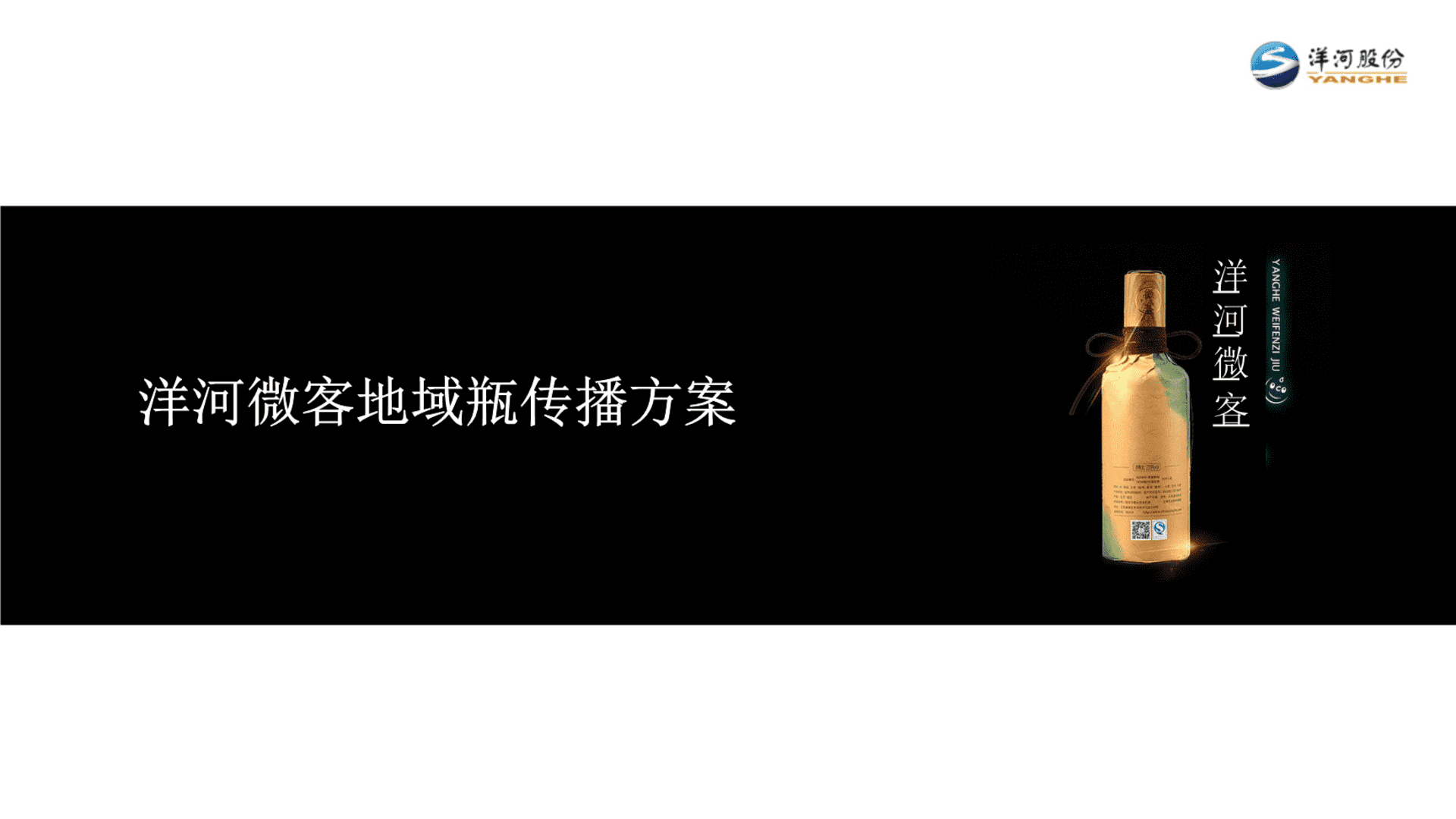 洋河白酒微客地域瓶品牌传播方案