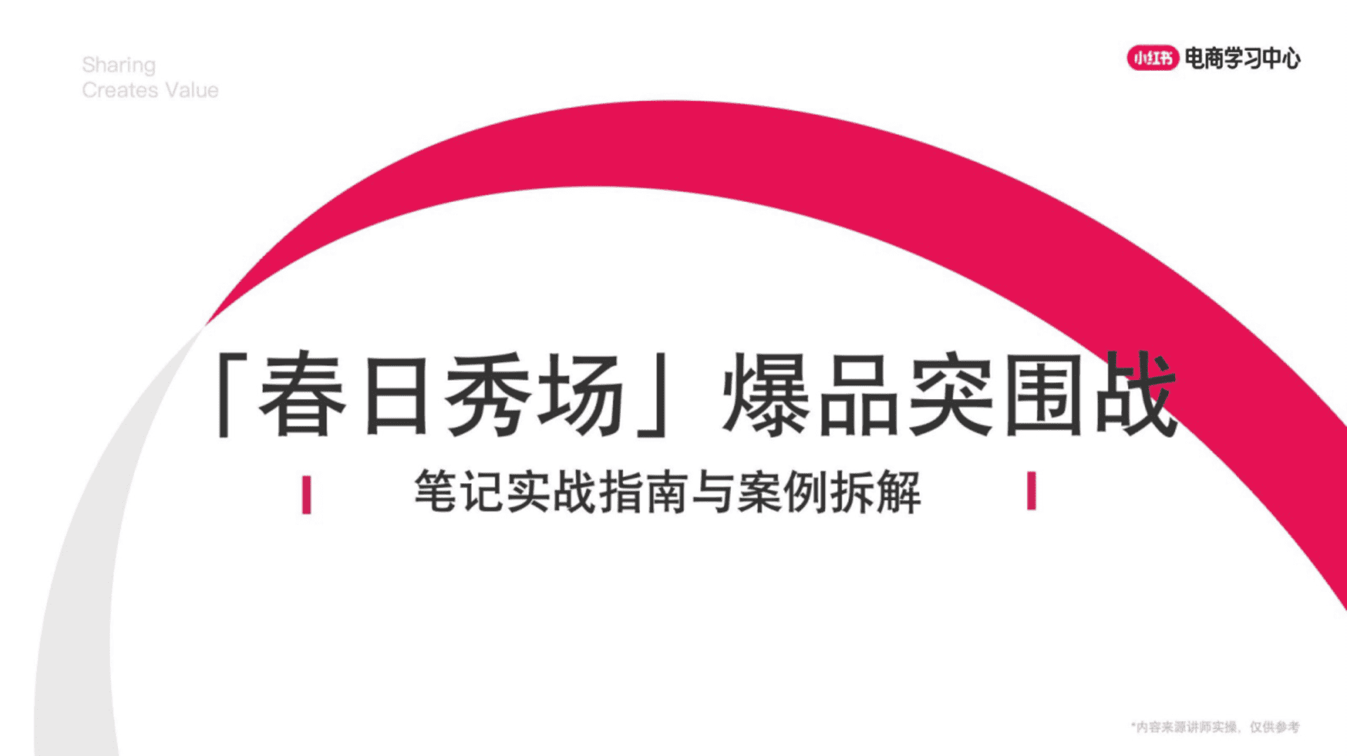 2024小红书「春日秀场」爆品突围战：笔记实战指南与案例拆解