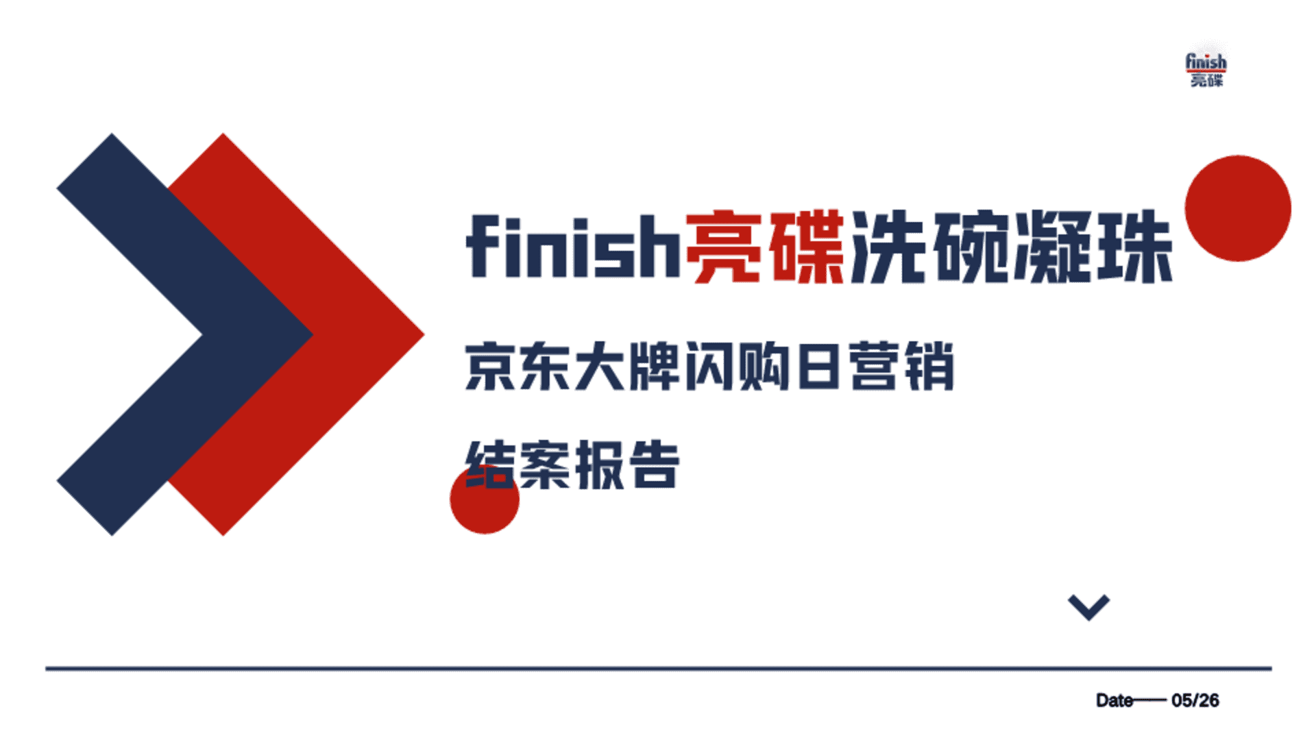 finish亮碟洗碗凝珠京东大牌闪购日营销结案报告