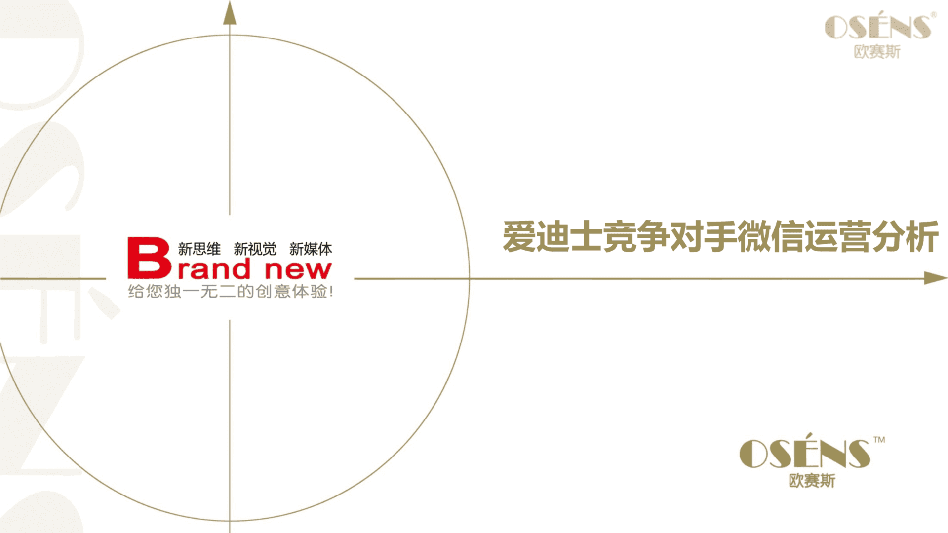 欧赛斯爱迪士竞争对手微信运营情况