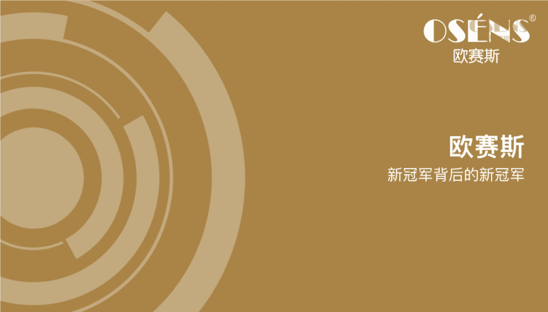 欧赛斯品牌案例展示【品牌手册】