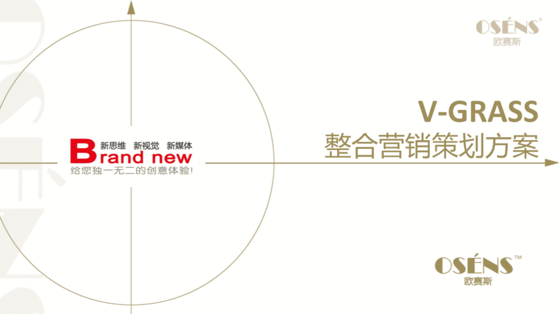 欧赛斯三大高级女装成衣品牌女装上市公司事件营销微电影策划创意方案