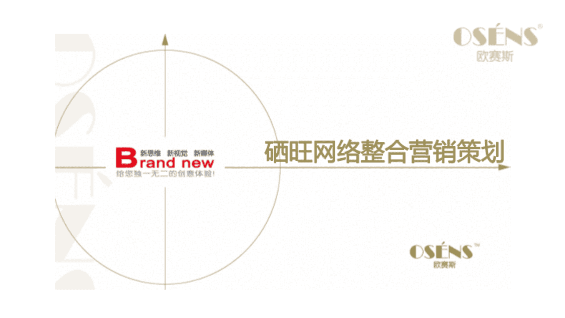 欧赛斯硒旺硒维康网络整合营销新媒体营销策划规划方案