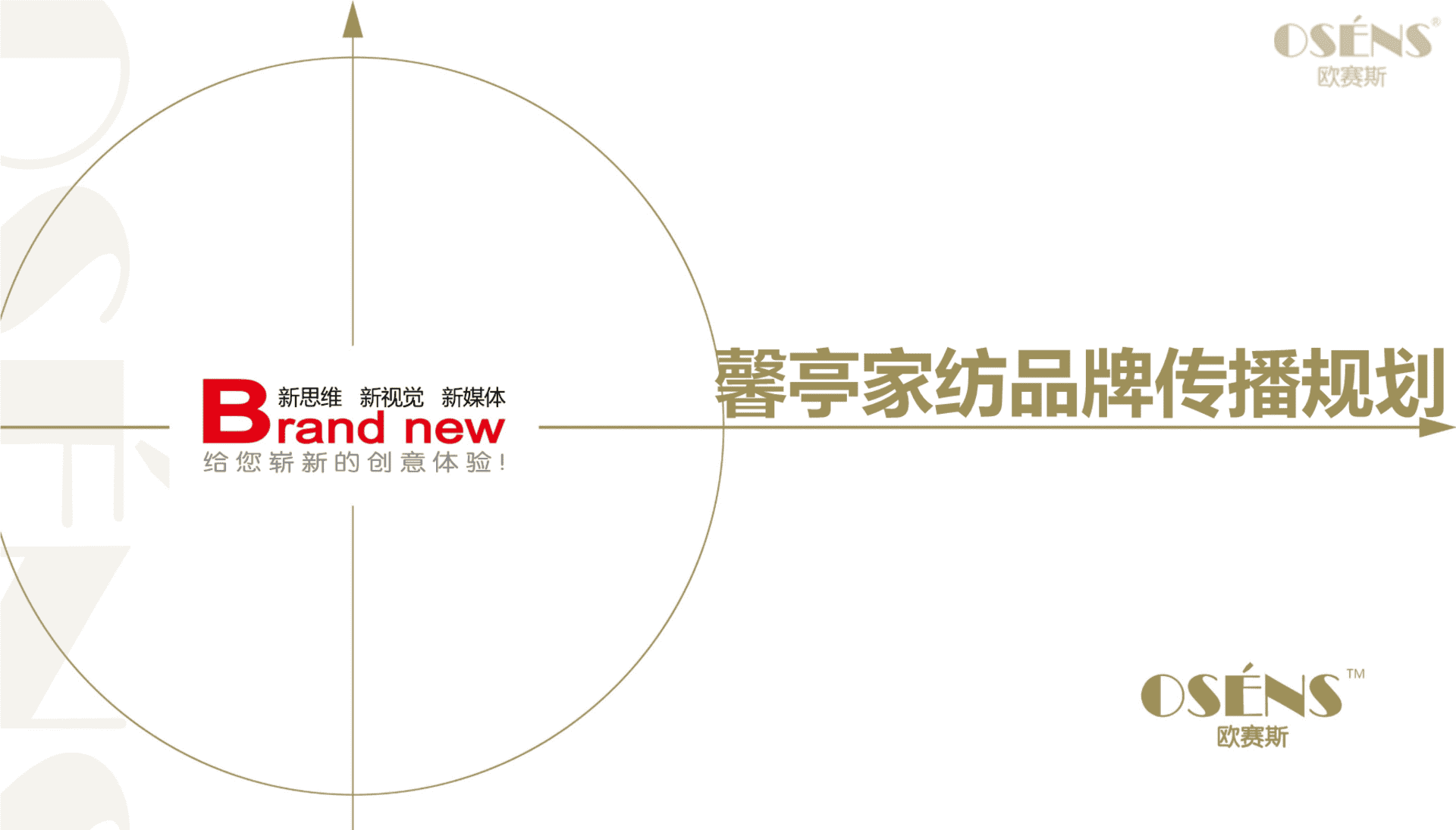 欧赛斯馨亭家纺品牌传播规划