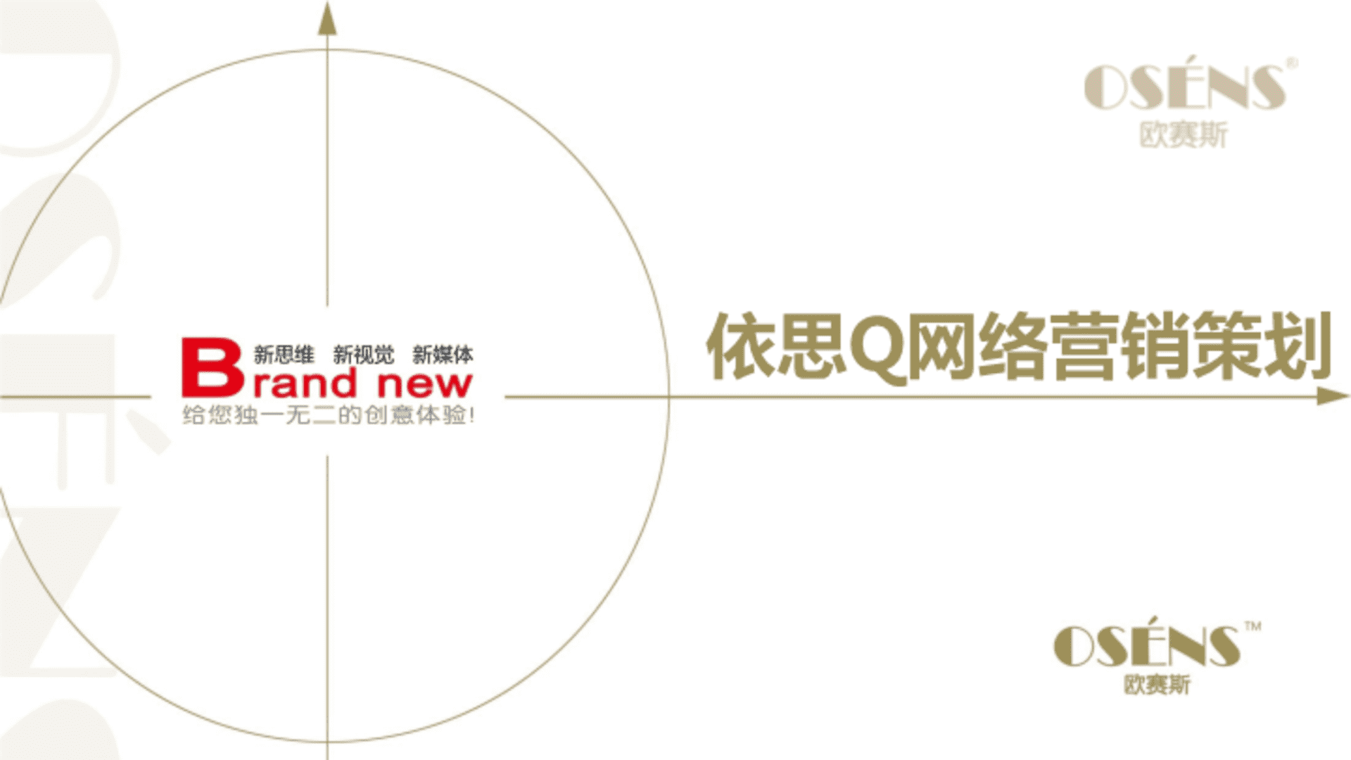 欧赛斯依思Q品牌女鞋网络整合推广数字营销计划提案