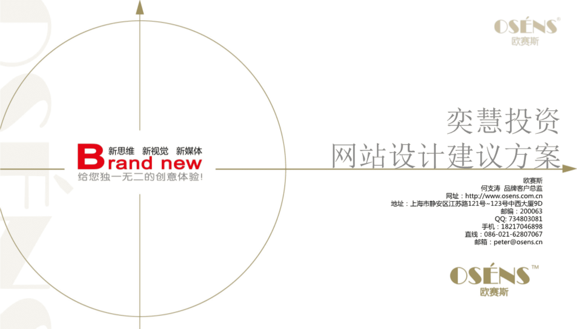 欧赛斯奕慧投资互联网金融网站建设建议方案