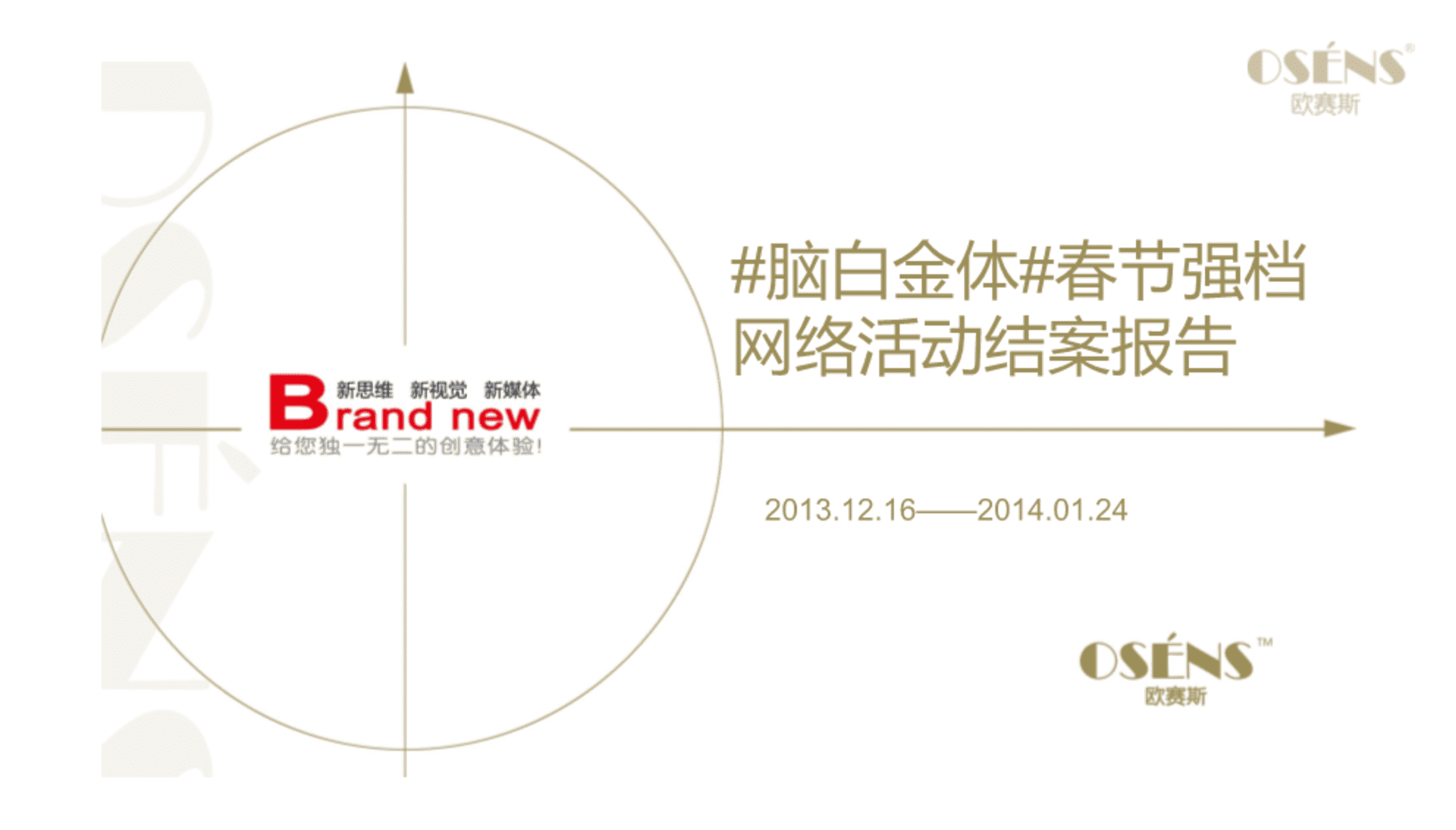 欧赛斯-脑白金体网络事件营销-打造新媒体营销奇迹