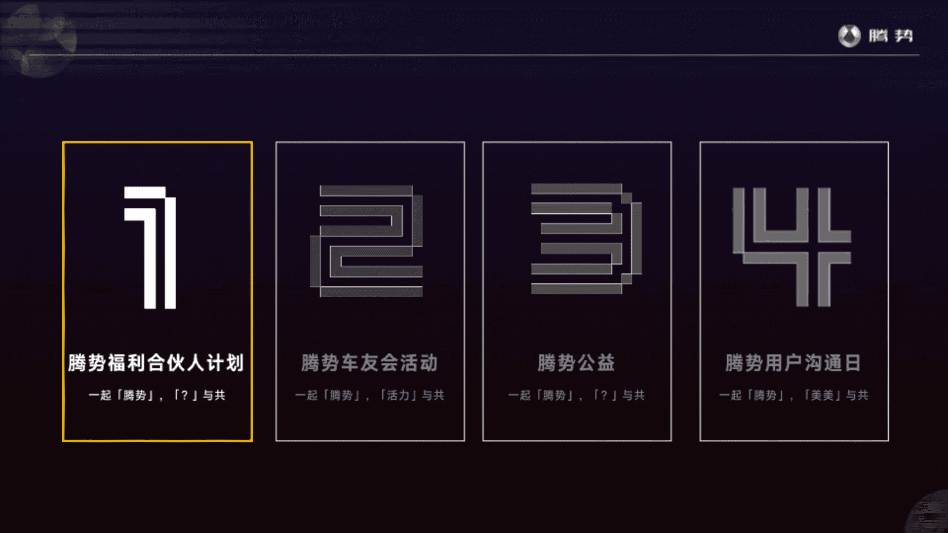 2025腾势汽车品牌车主福利合伙人计划方案