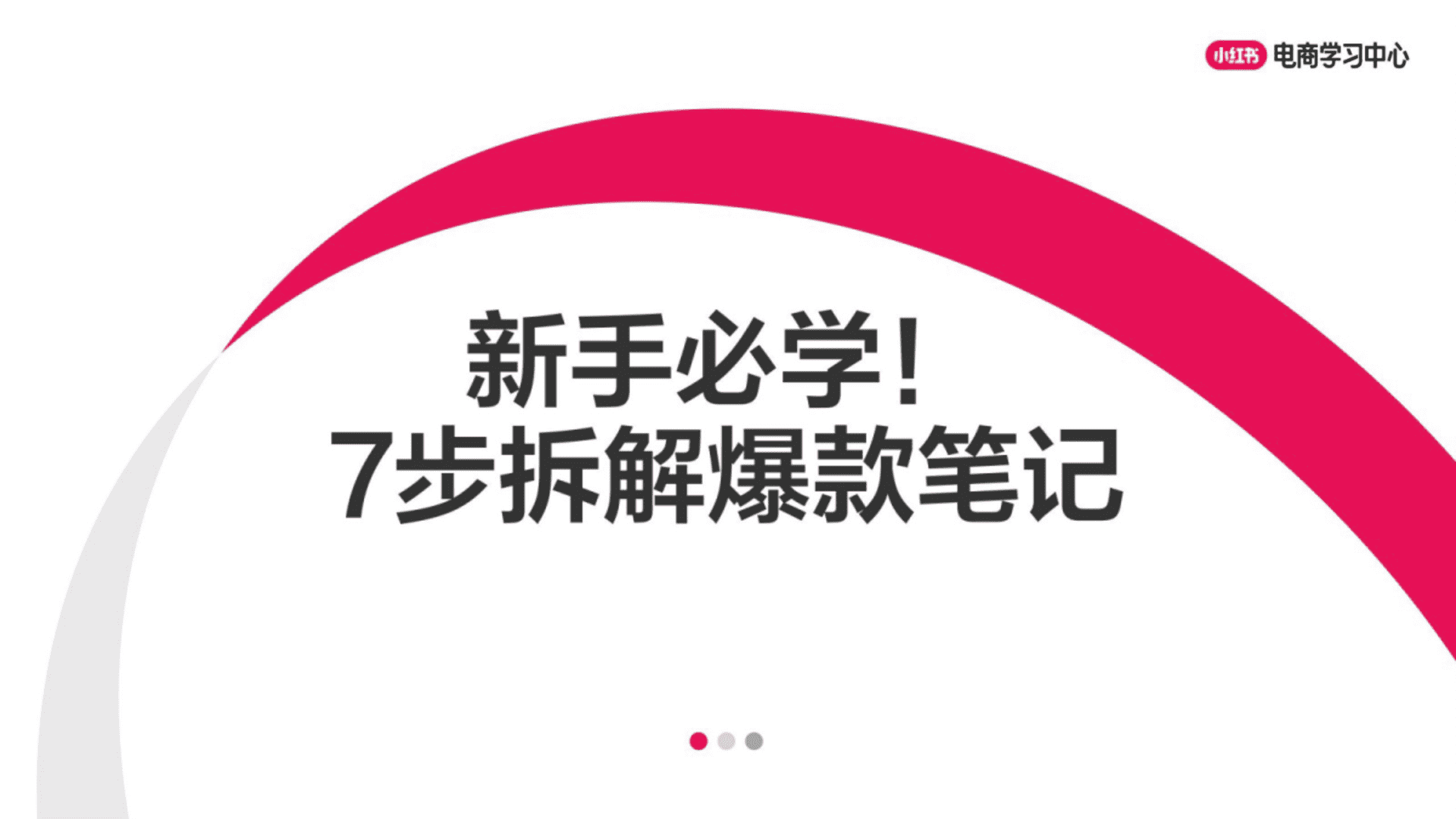 2025小红书新手必学！7步拆解爆款笔记