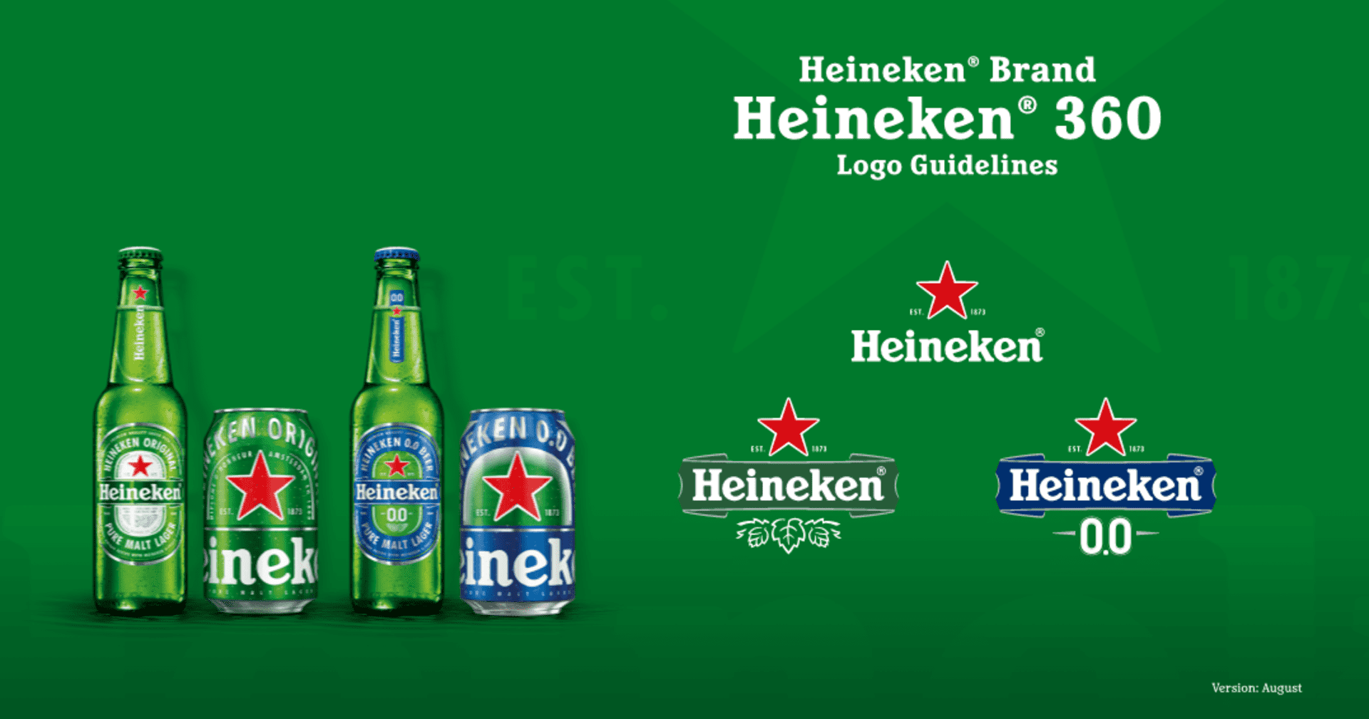 喜力啤酒Heineken品牌VIP视觉识别手册