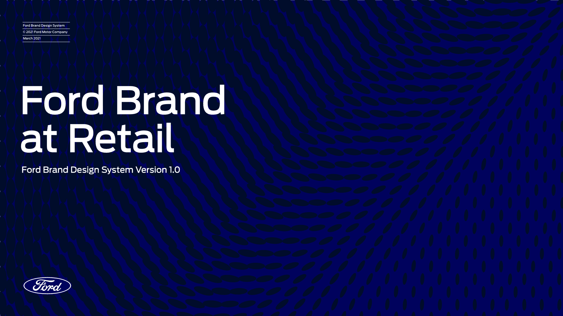 Ford福特汽车品牌视觉识别手册