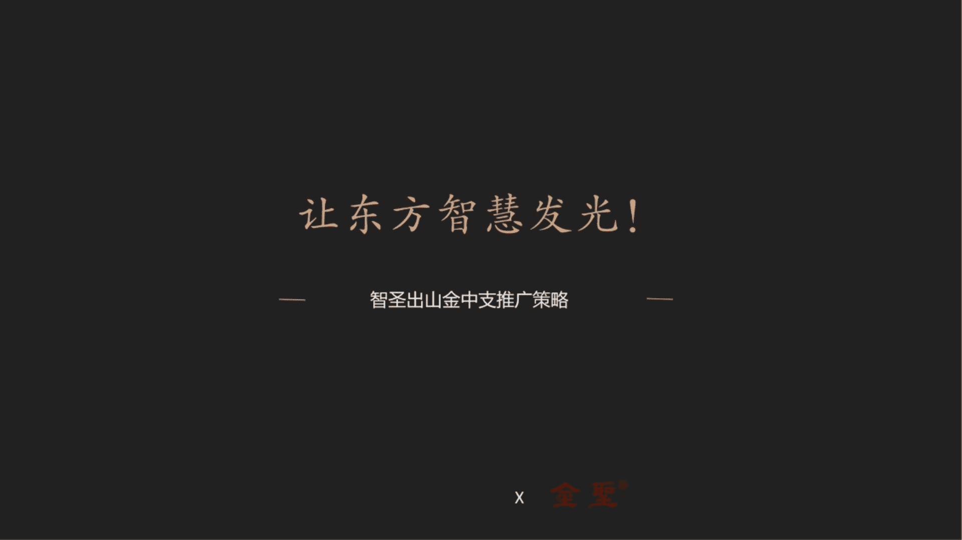 2024金圣智圣出山金中支烟草推广策略