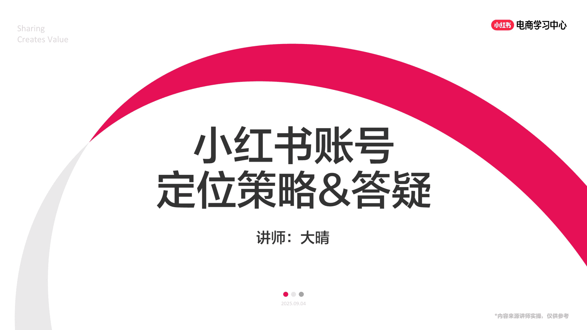 小红书账号定位策略之答疑专场