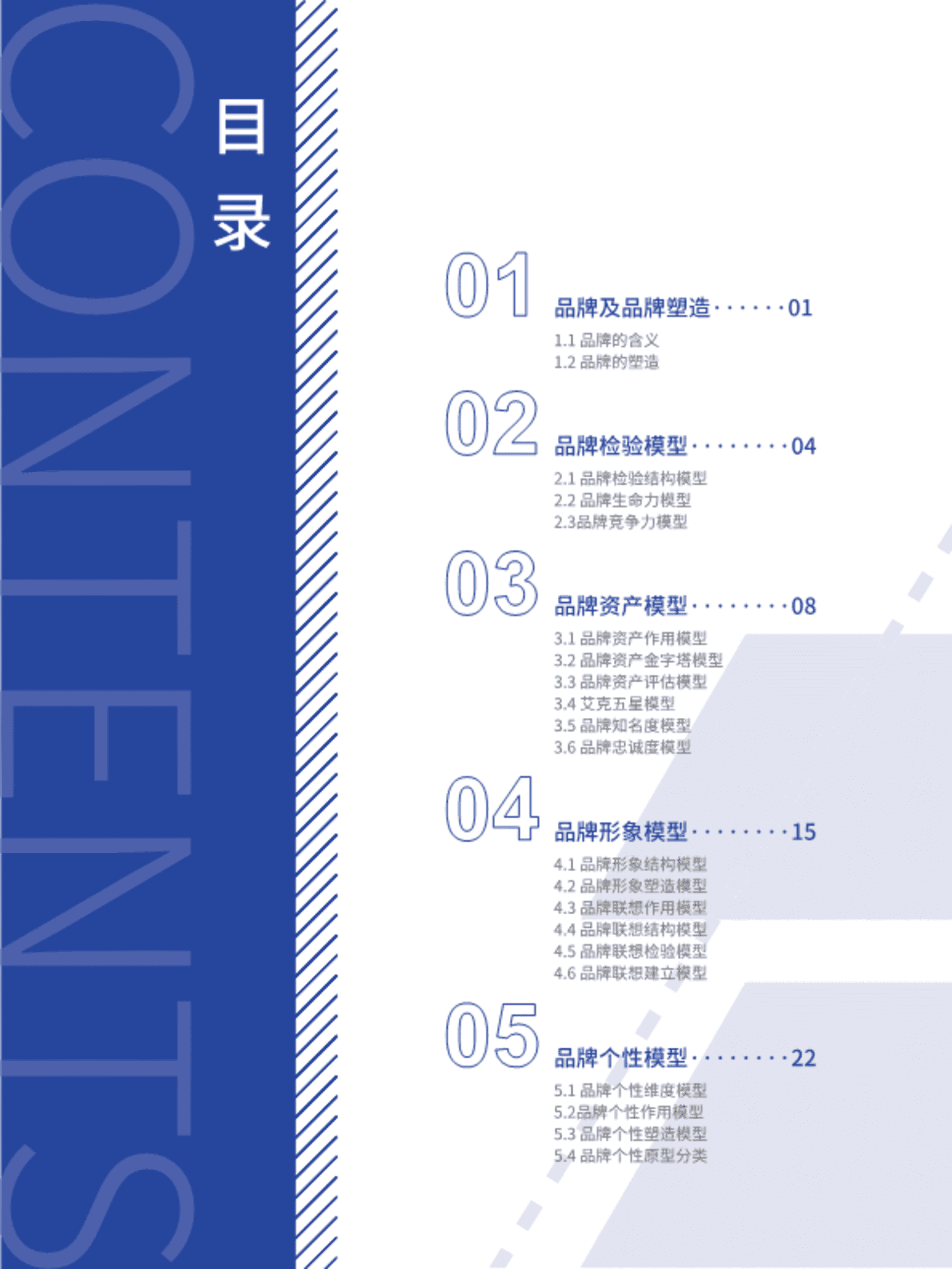 100种品牌塑造模型手册