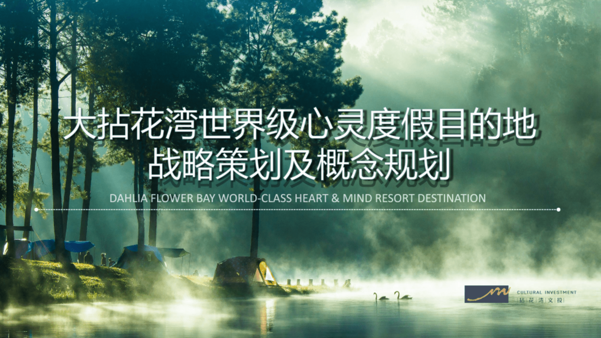 大拈花湾项目康养心灵度假区战略规划概念规划方案