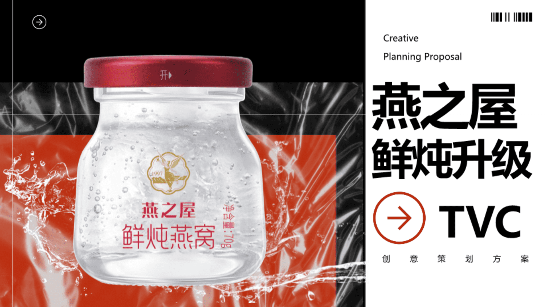 燕之屋品牌燕窝鲜炖升级TVC策划方案