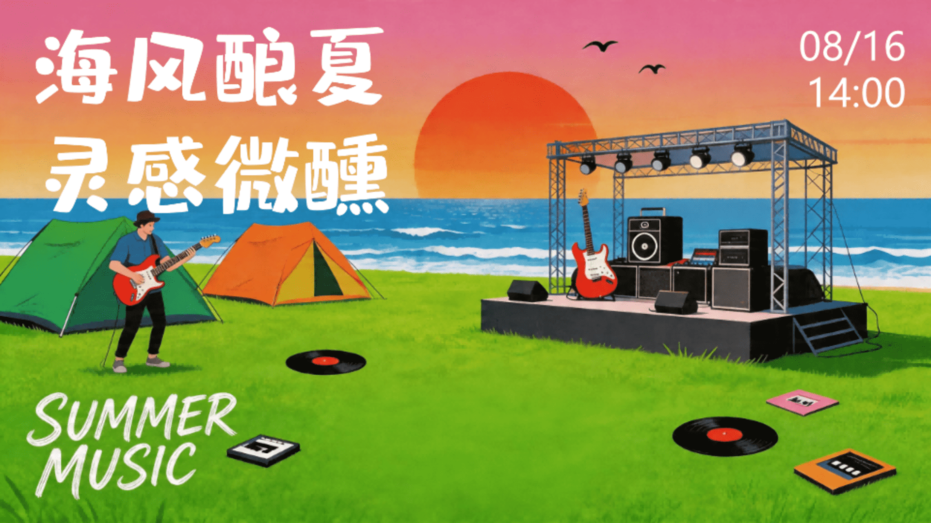 2026城市夏日微醺啤酒节“海风酿夏·灵感微醺”活动策划方案