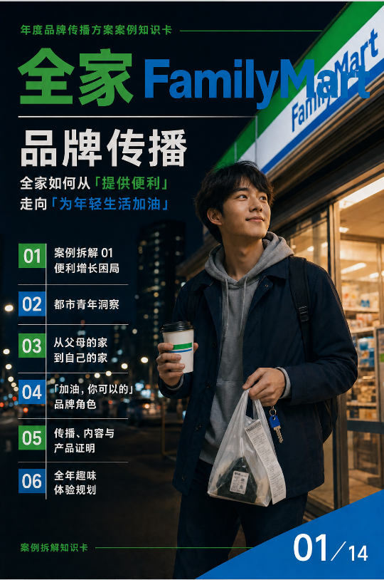 全家便利店年度品牌传播方案