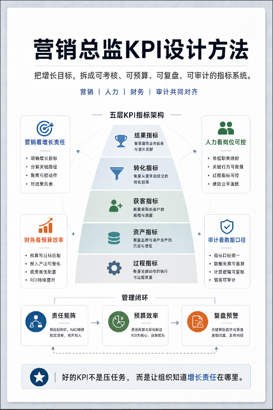 营销总监KPI设计工作手册