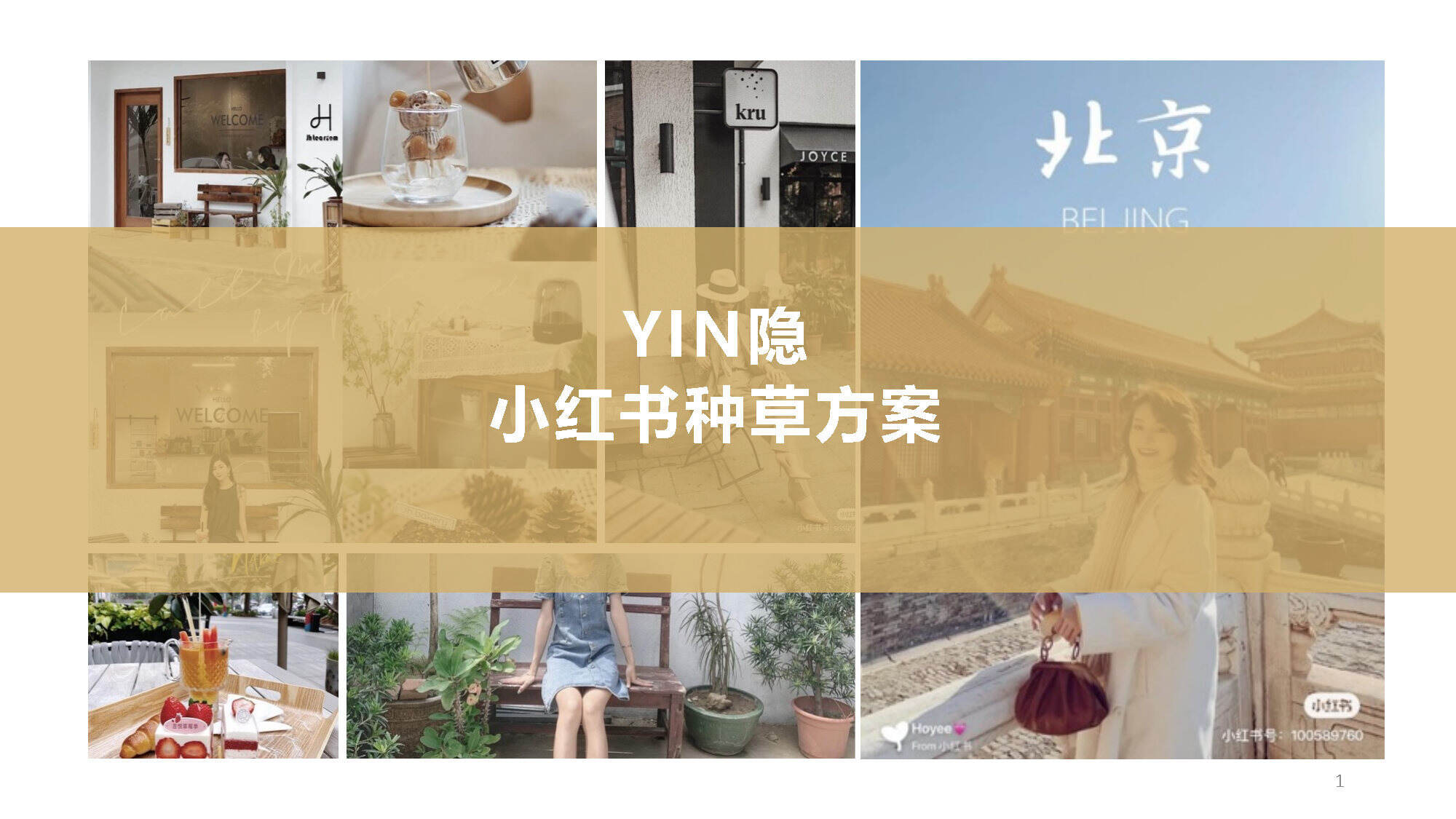 2026珠宝首饰品牌YIN隐小红书种草方案